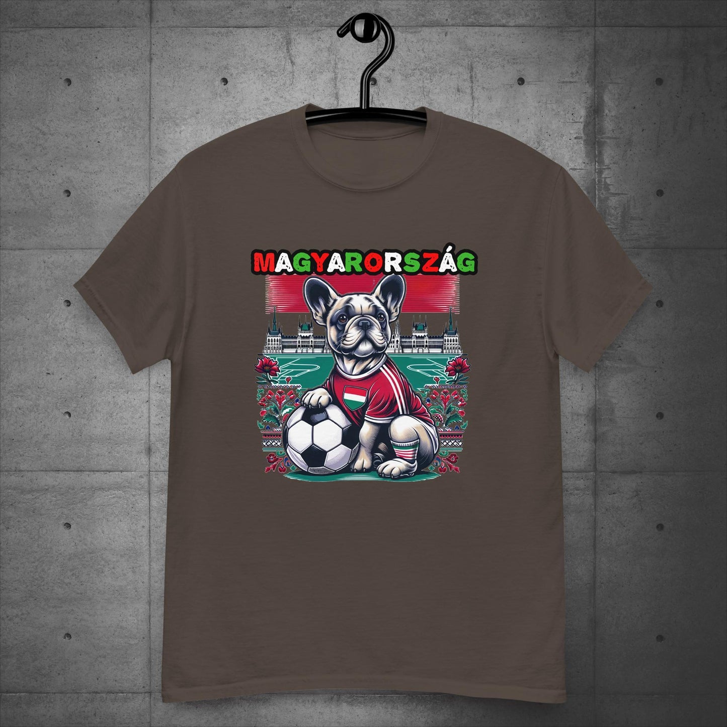 Frenchie Magyarország Football Fan - Unisex T-Shirt - Frenchie Emporium