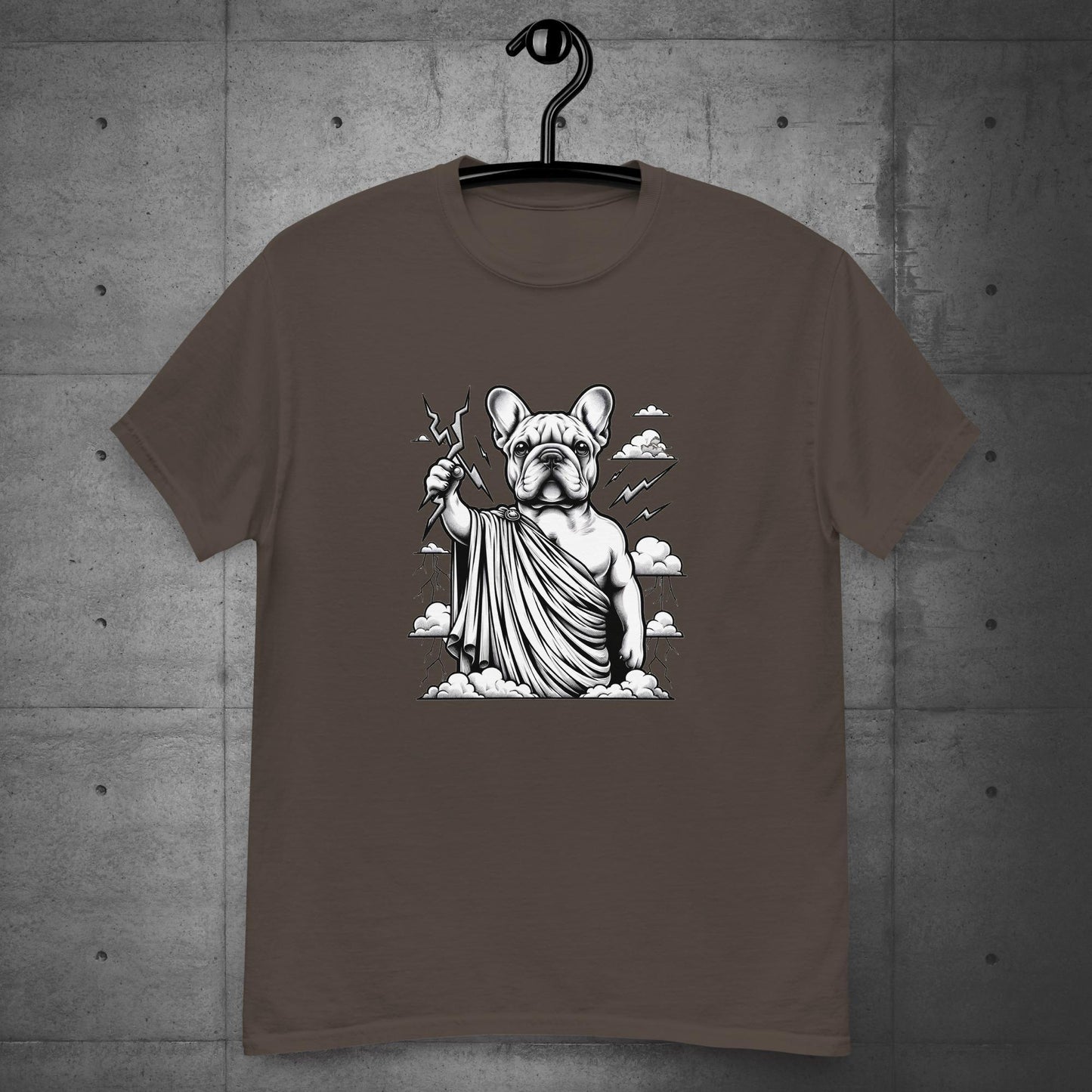 "Thunderbolt Majesty" Zeus Frenchie - Unisex T-Shirt - Frenchie Emporium