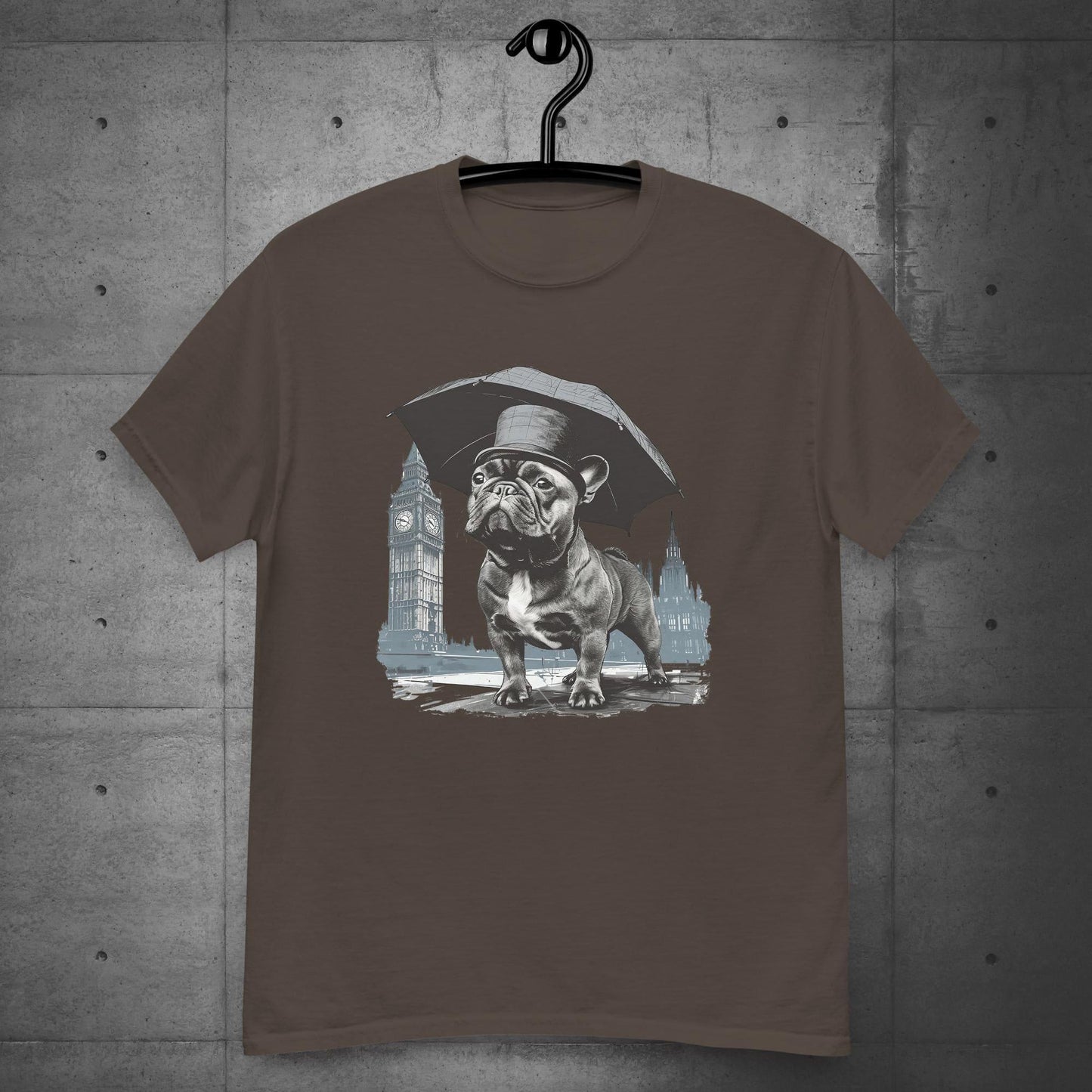 Paw-sitivly British Frenchie - Unisex T-Shirt - Frenchie Emporium