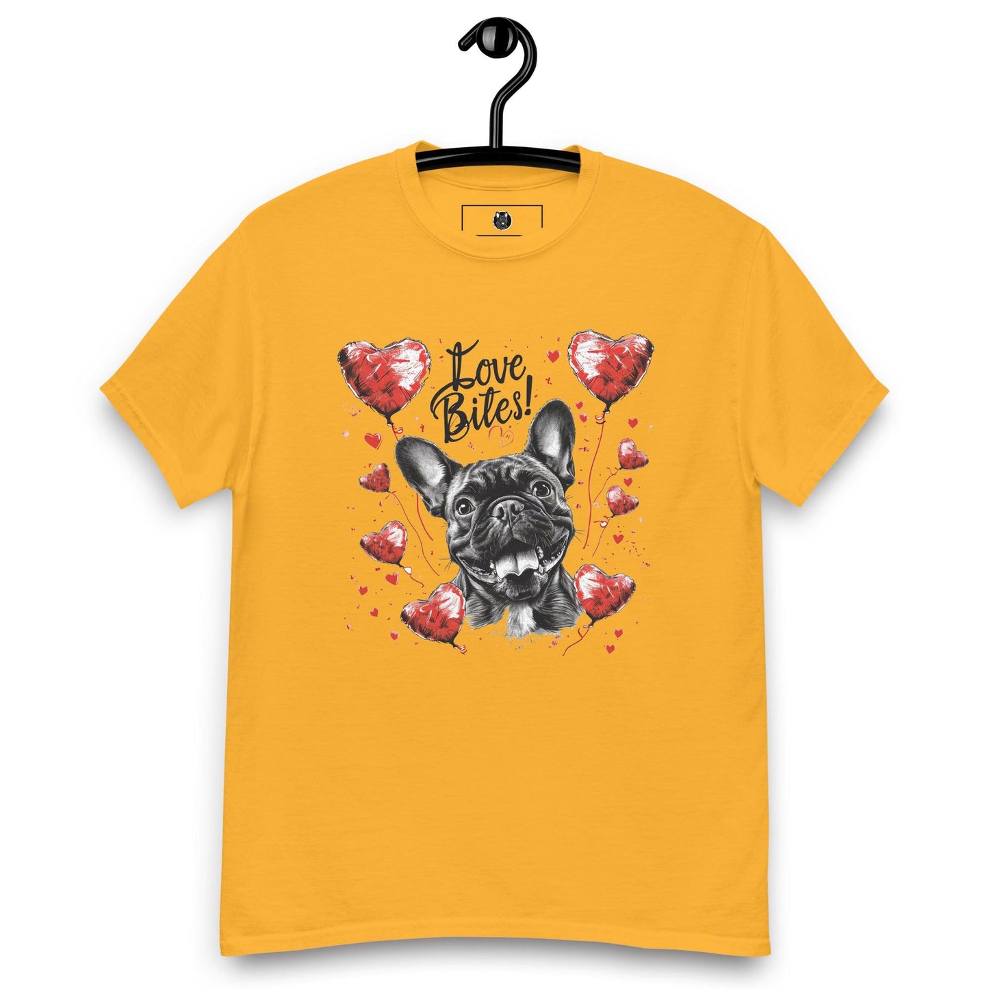 "Love Bites!" Frenchie - Unisex T-Shirt - Frenchie Emporium