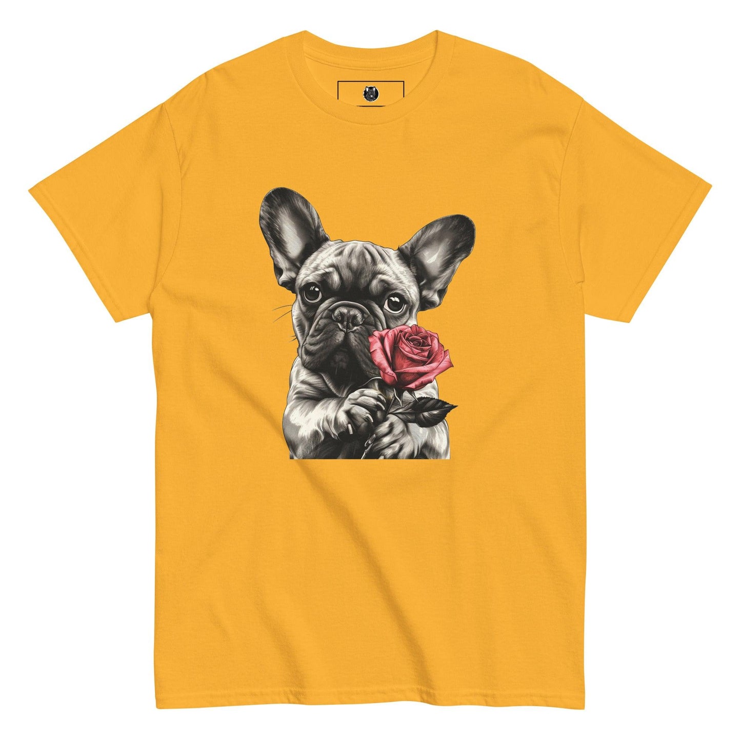"Rose Embrace" Unisex T-Shirt - Frenchie Emporium