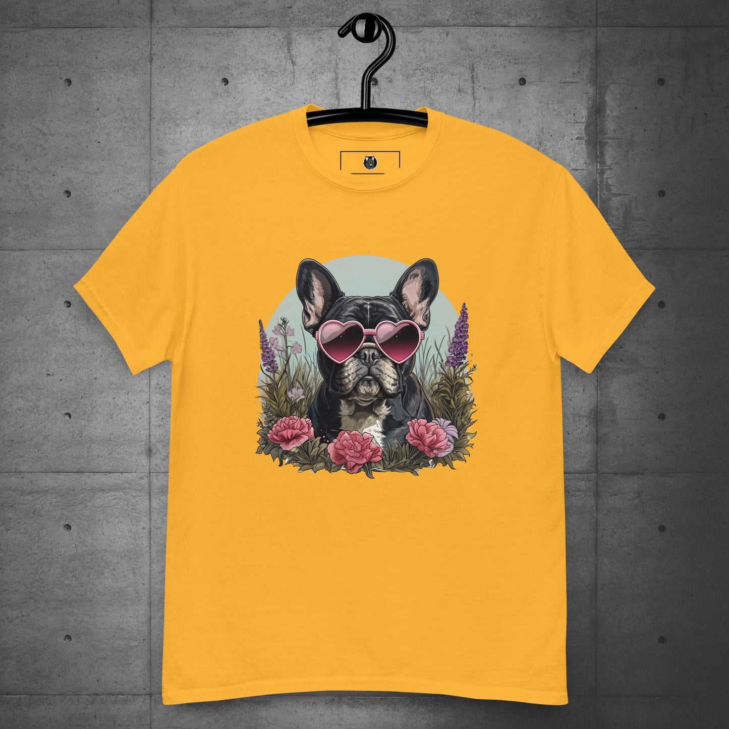 Frenchie Floral Bliss-Unisex T-shirt - Frenchie Emporium