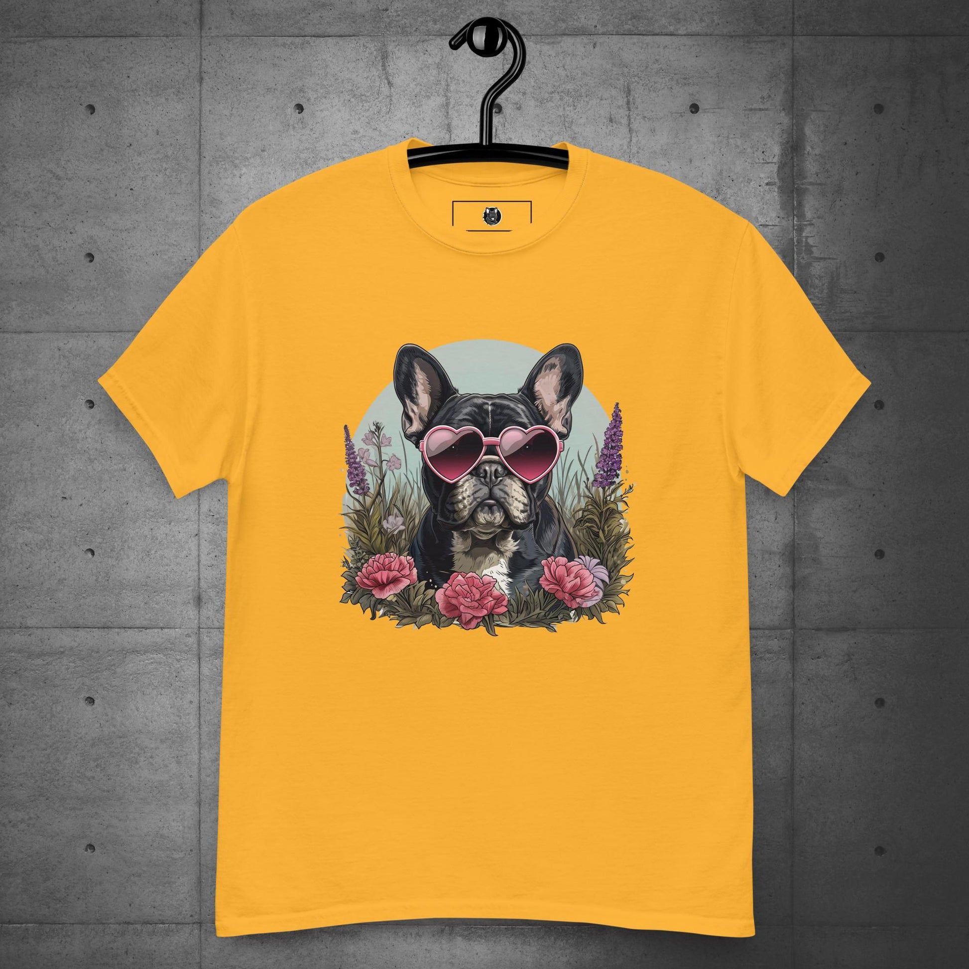 Frenchie Floral Bliss-Unisex T-shirt - Frenchie Emporium