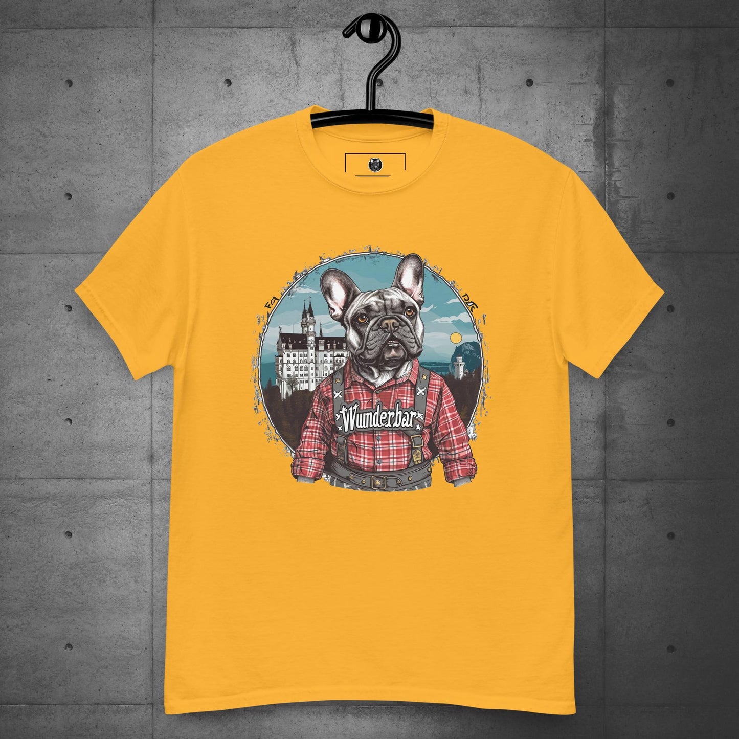 Wunderbar Frenchie in Lederhosen Unisex T-Shirt - Frenchie Emporium