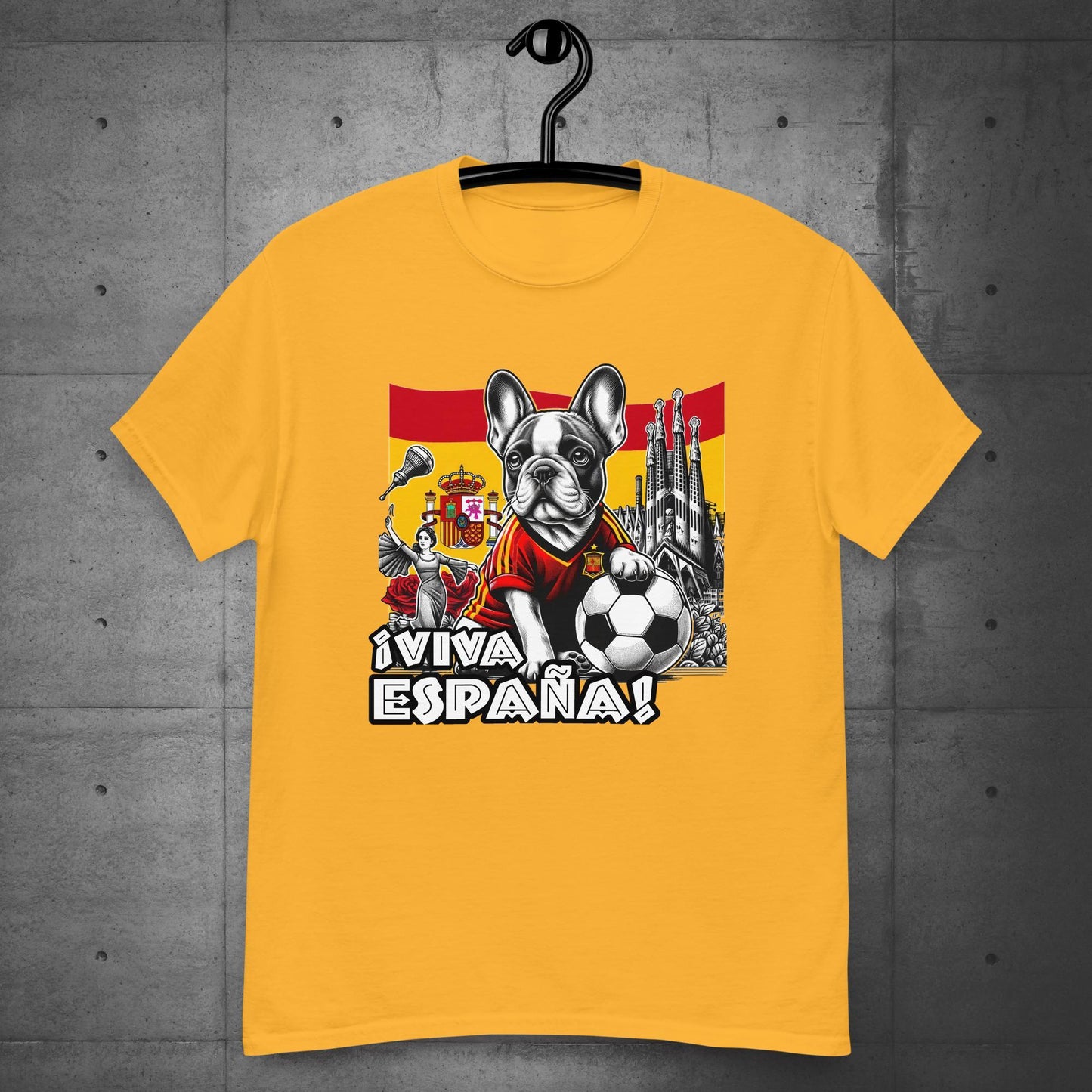 Frenchie Spanish Futbolista Unisex T-Shirt - Frenchie Emporium