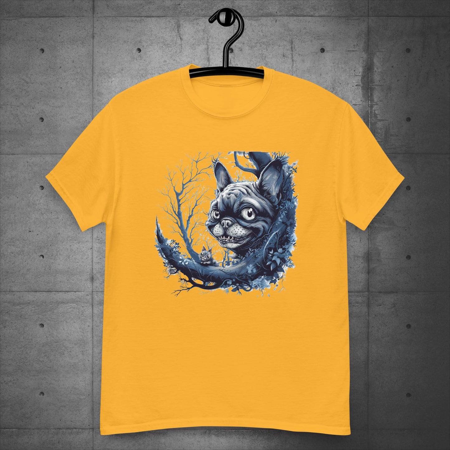 Frenchie Cheshire Cat - Unisex T-Shirt - Frenchie Emporium