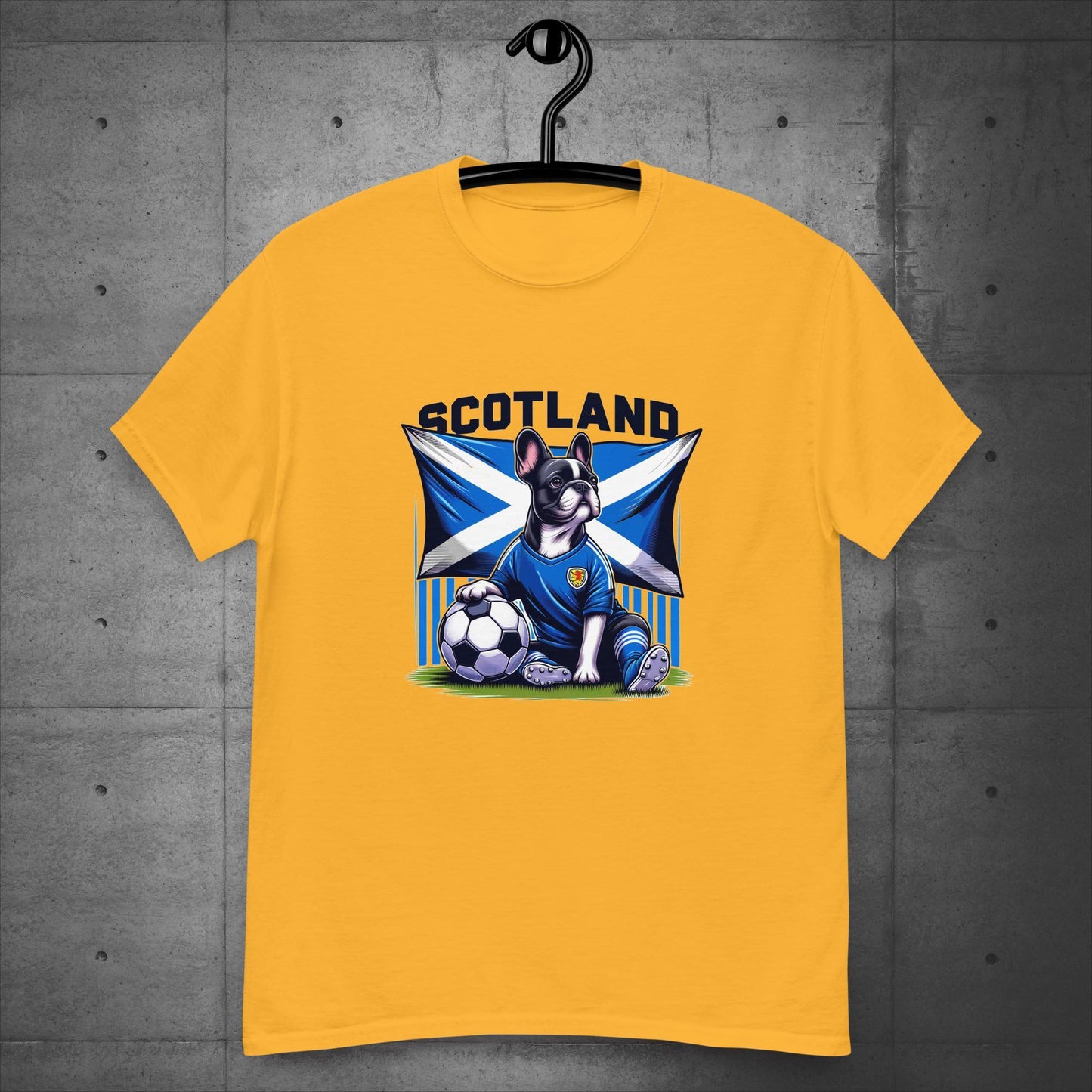 Frenchie Scotland Football Fan - Unisex T-Shirt - Frenchie Emporium