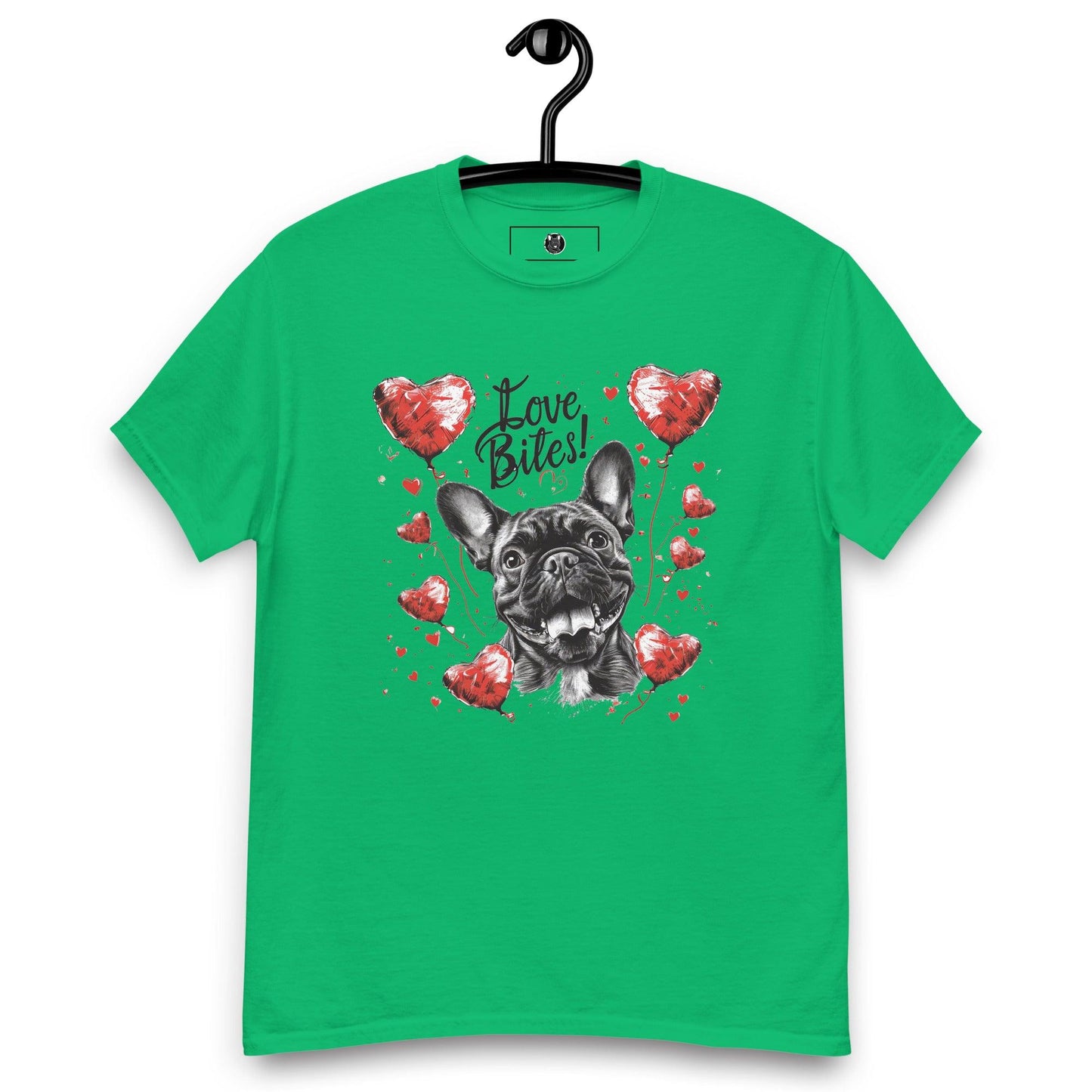 "Love Bites!" Frenchie - Unisex T-Shirt - Frenchie Emporium
