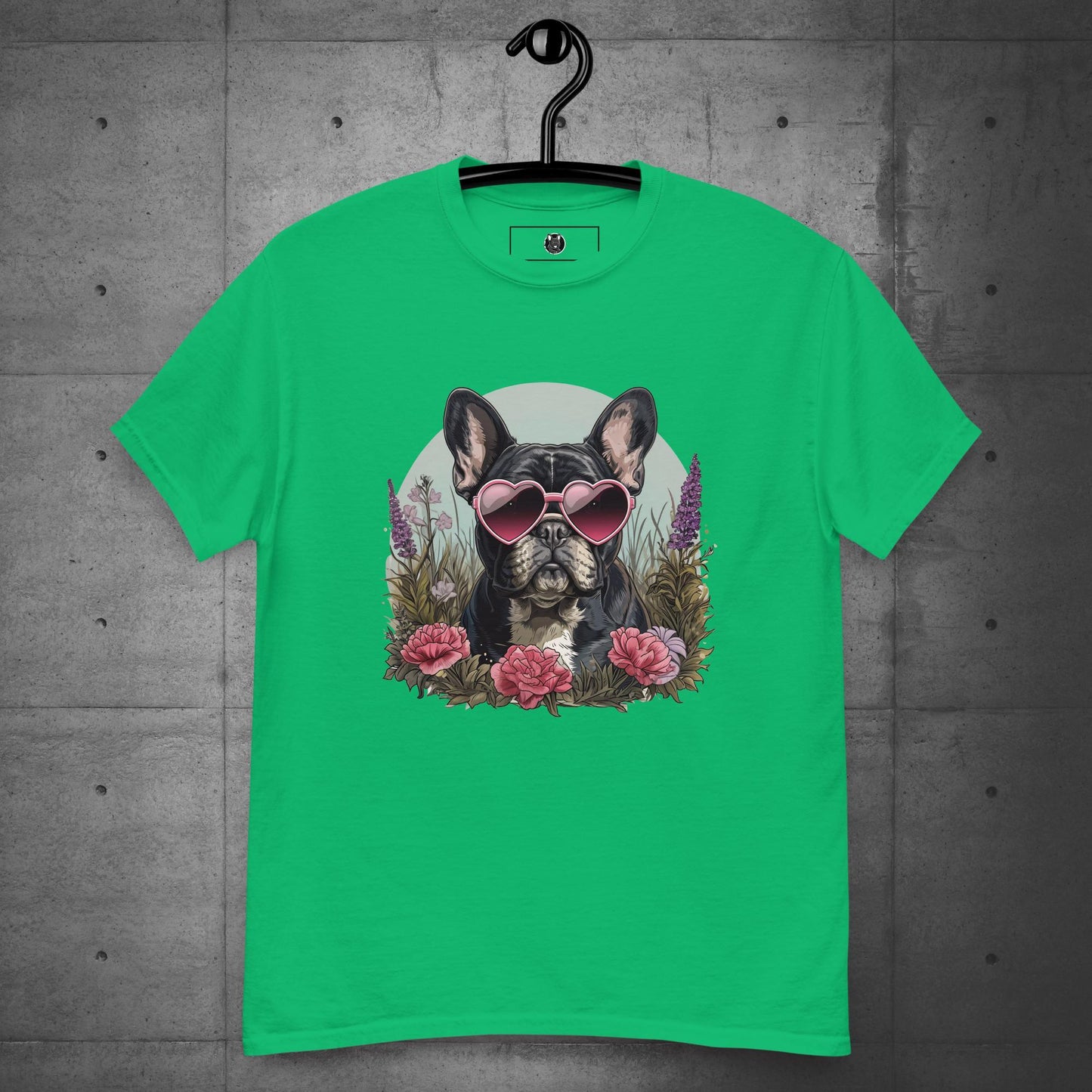 Frenchie Floral Bliss-Unisex T-shirt - Frenchie Emporium