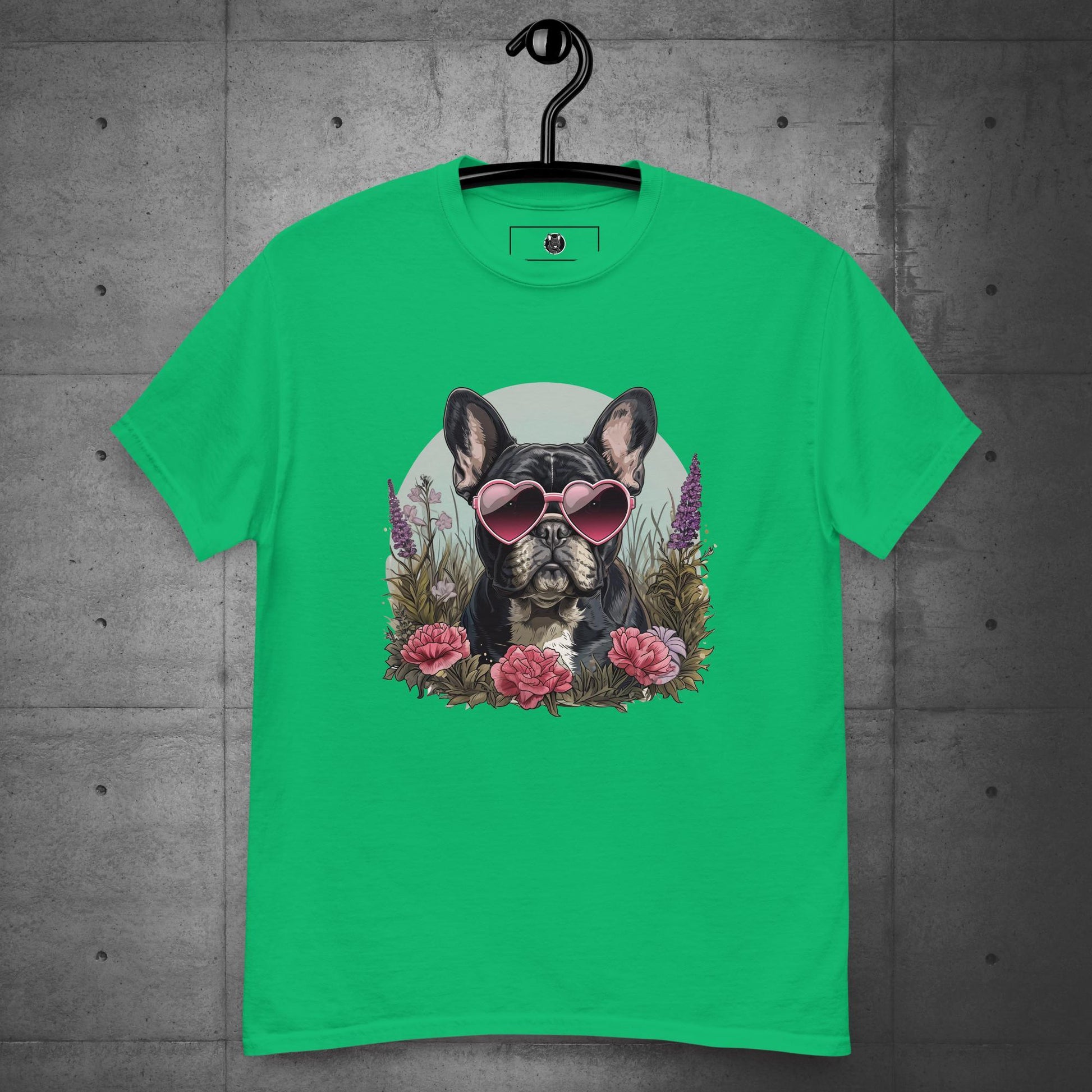 Frenchie Floral Bliss-Unisex T-shirt - Frenchie Emporium