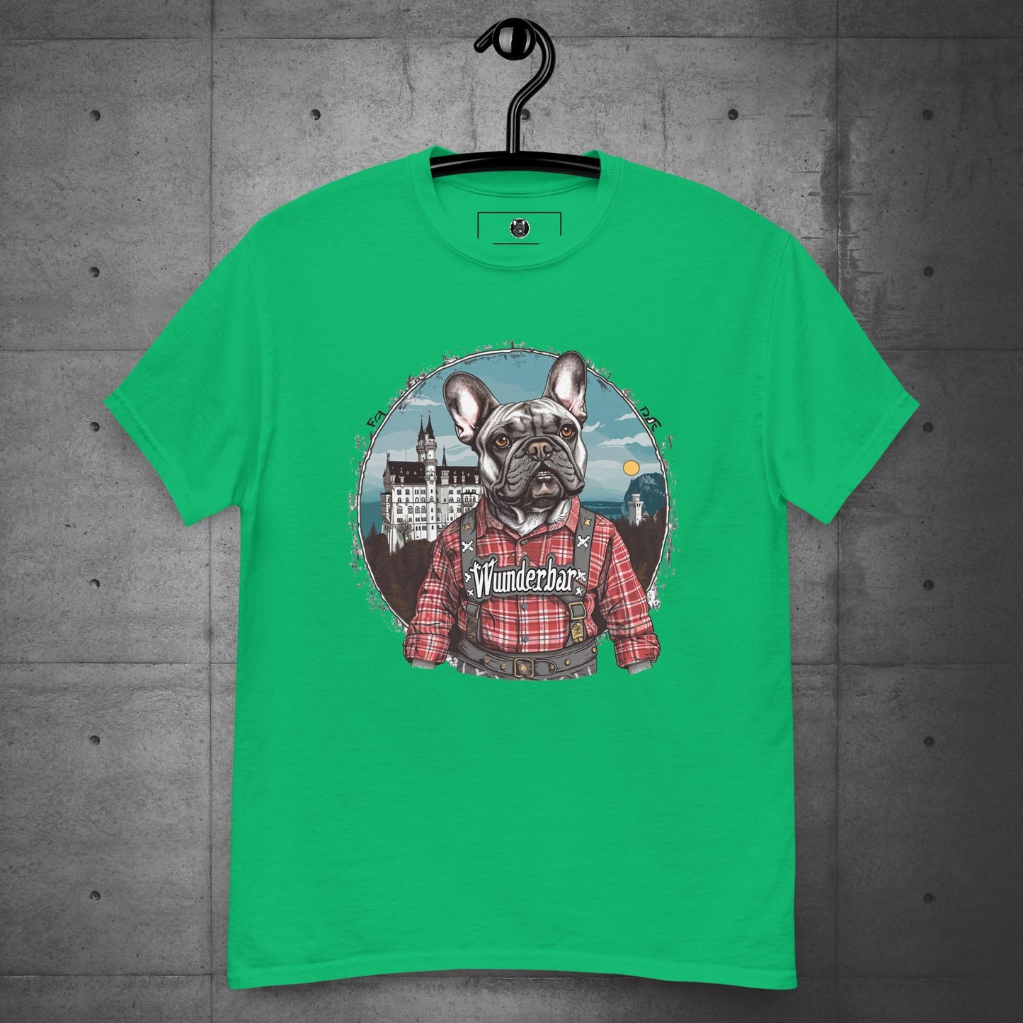 Wunderbar Frenchie in Lederhosen Unisex T-Shirt - Frenchie Emporium