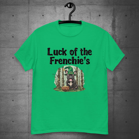 St. Pawtrick's Forest Frenchie Unisex T-shirt - Frenchie Emporium