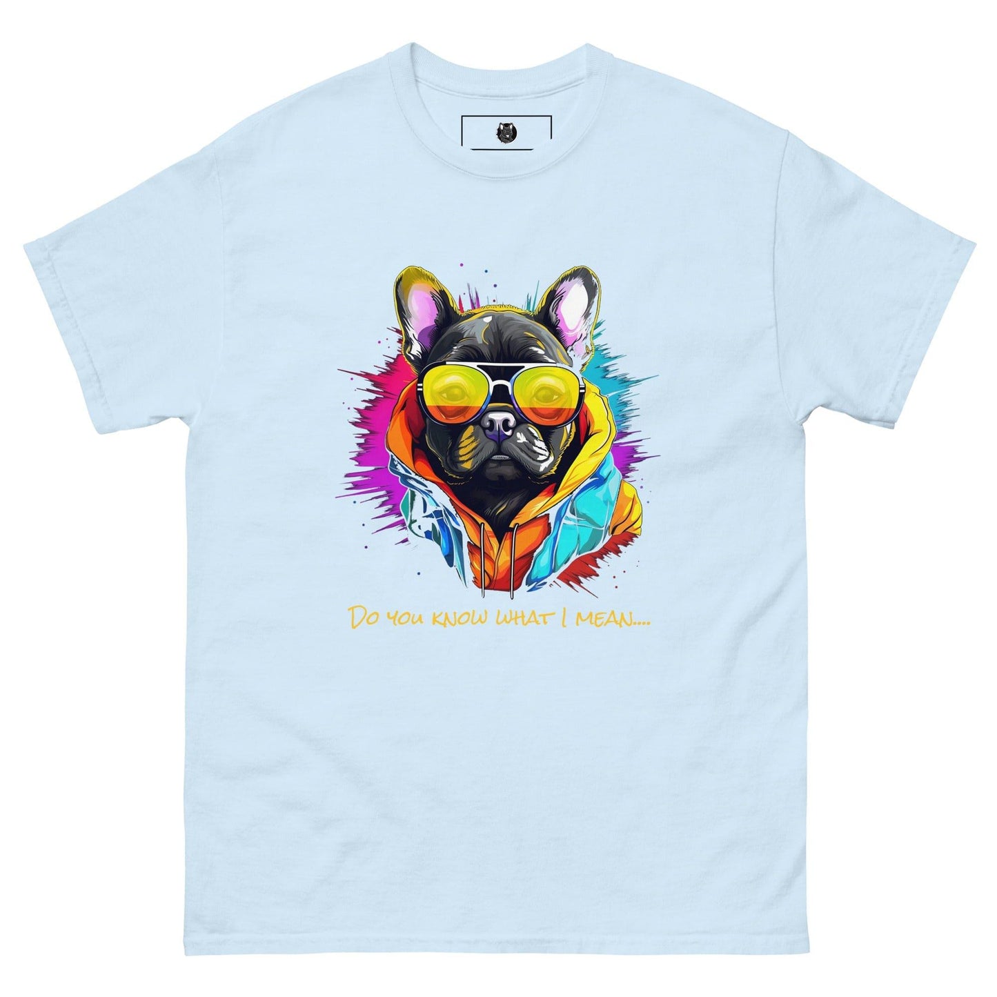 French "Mancunian" Bulldog - Unisex t-shirt - Frenchie Emporium