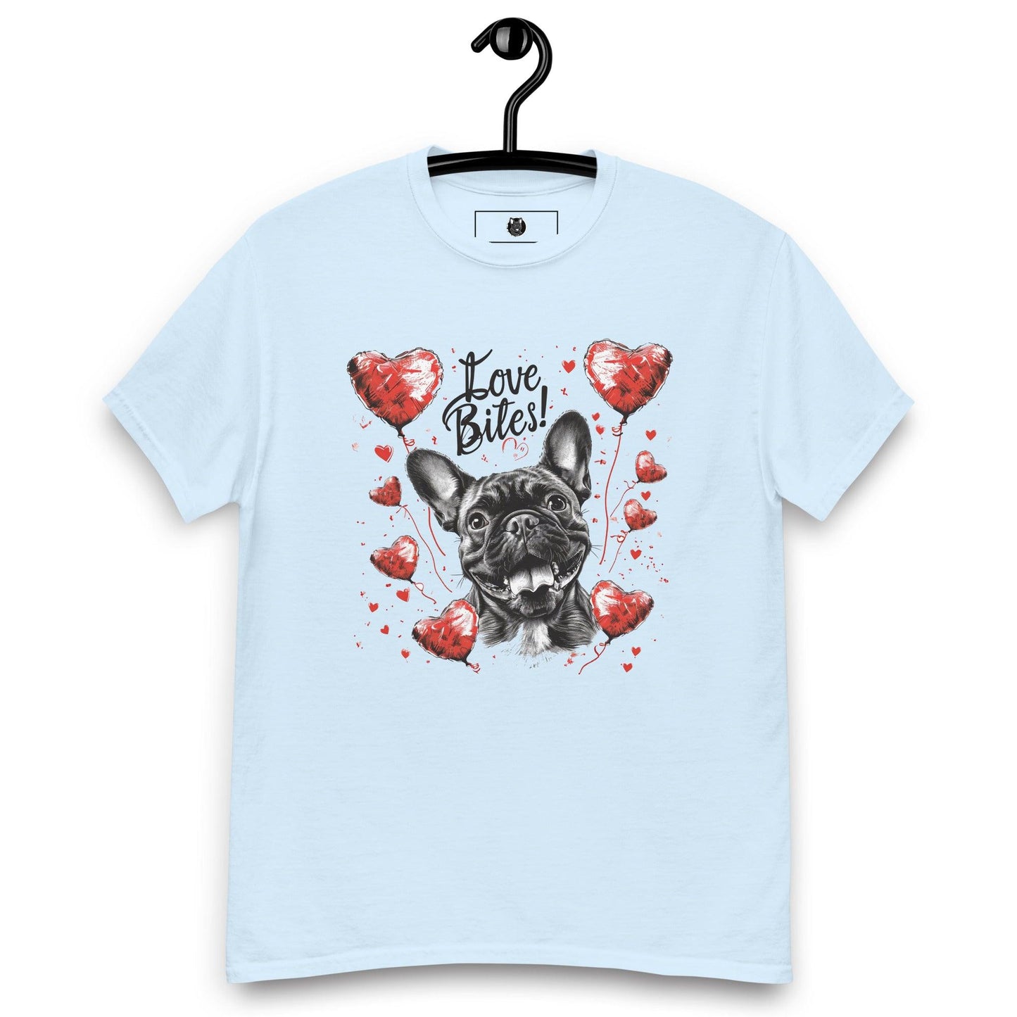 "Love Bites!" Frenchie - Unisex T-Shirt - Frenchie Emporium