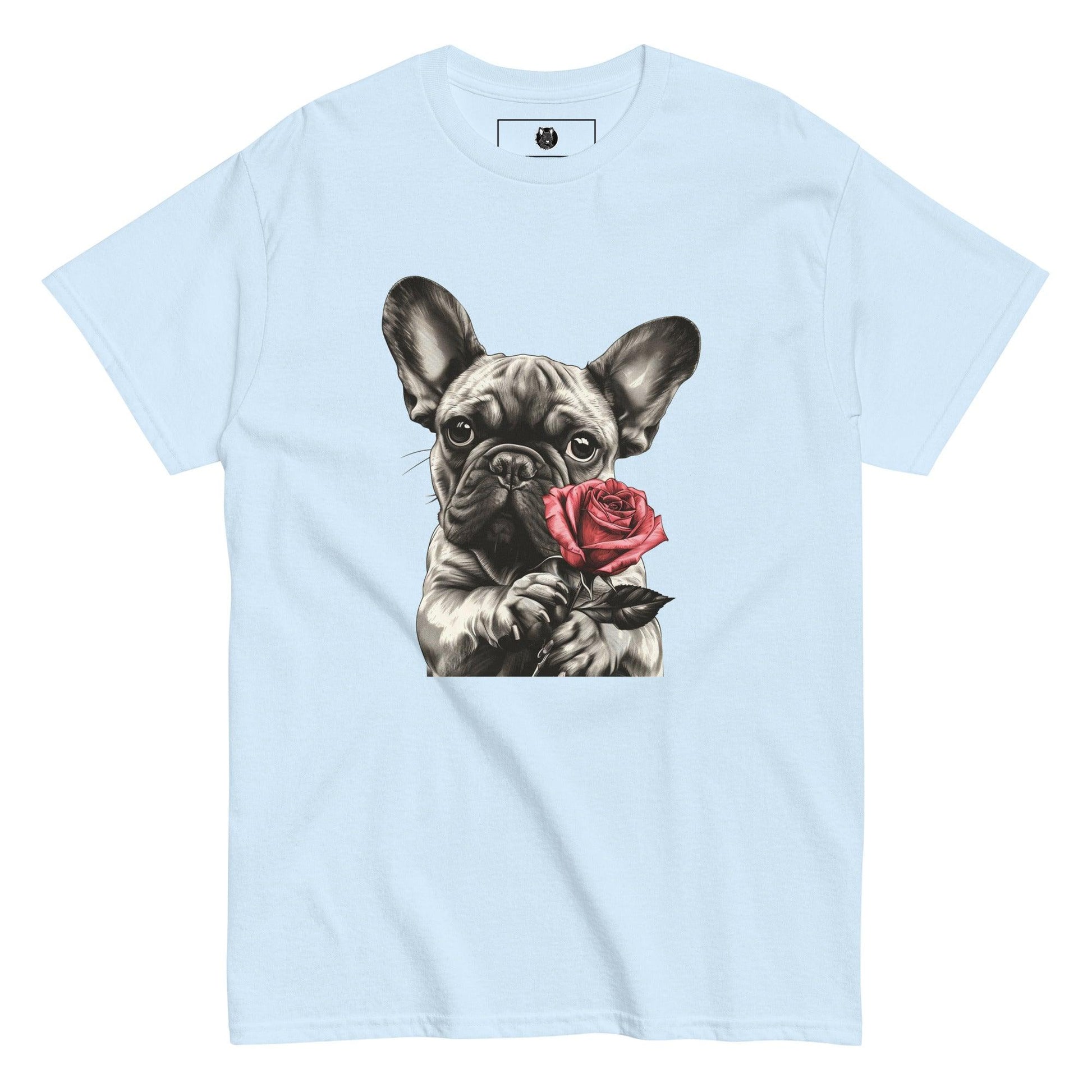 "Rose Embrace" Unisex T-Shirt - Frenchie Emporium