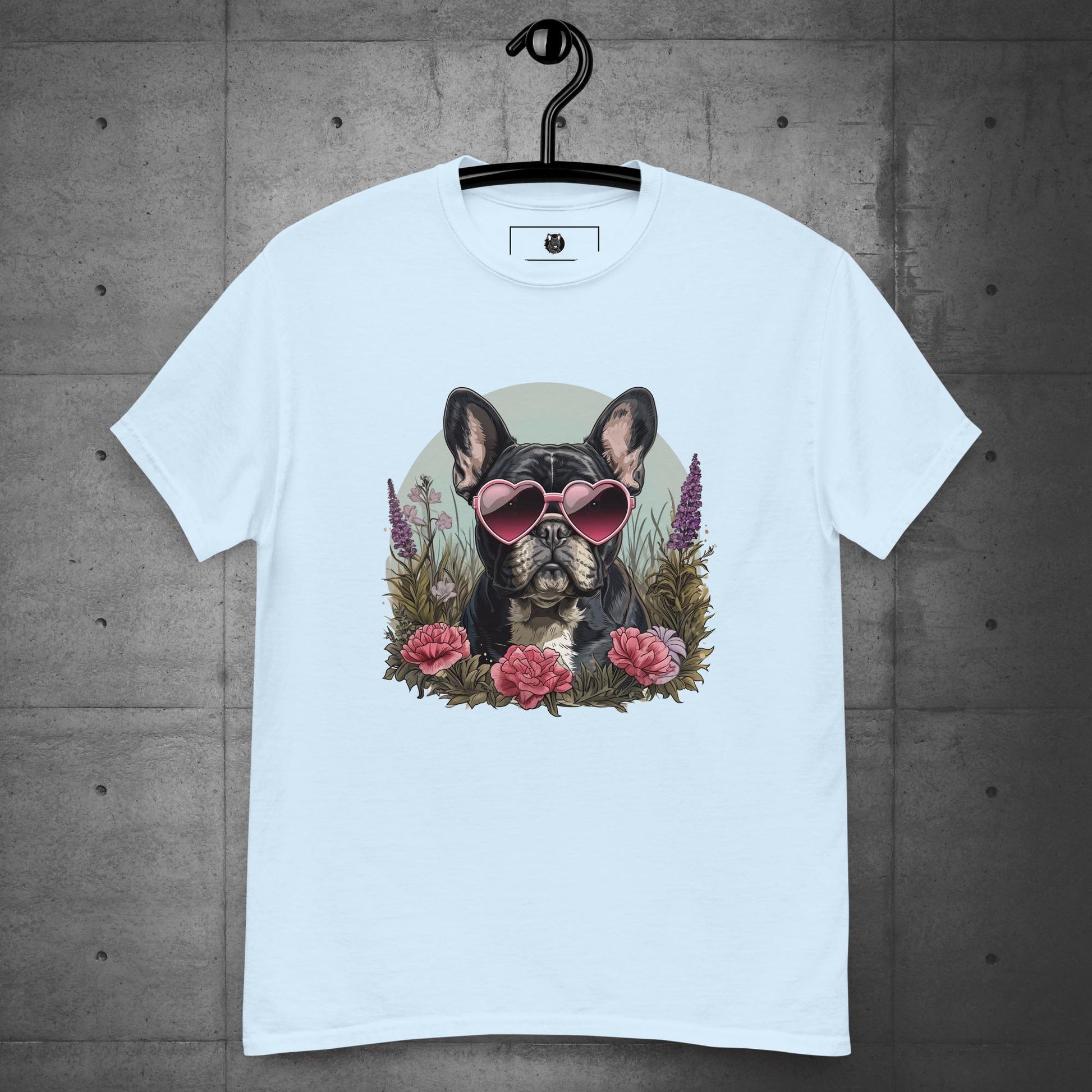 Frenchie Floral Bliss-Unisex T-shirt - Frenchie Emporium