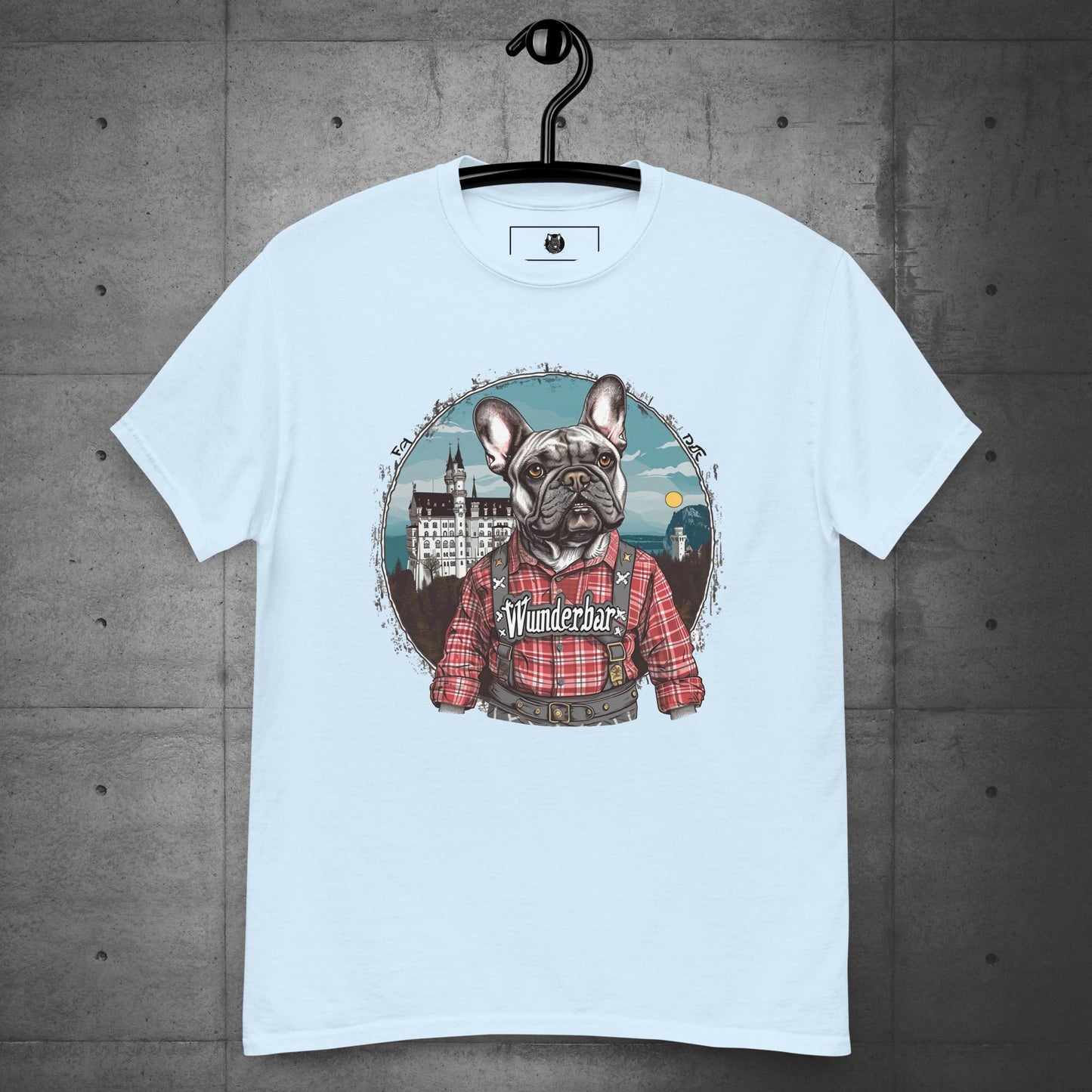 Wunderbar Frenchie in Lederhosen Unisex T-Shirt - Frenchie Emporium