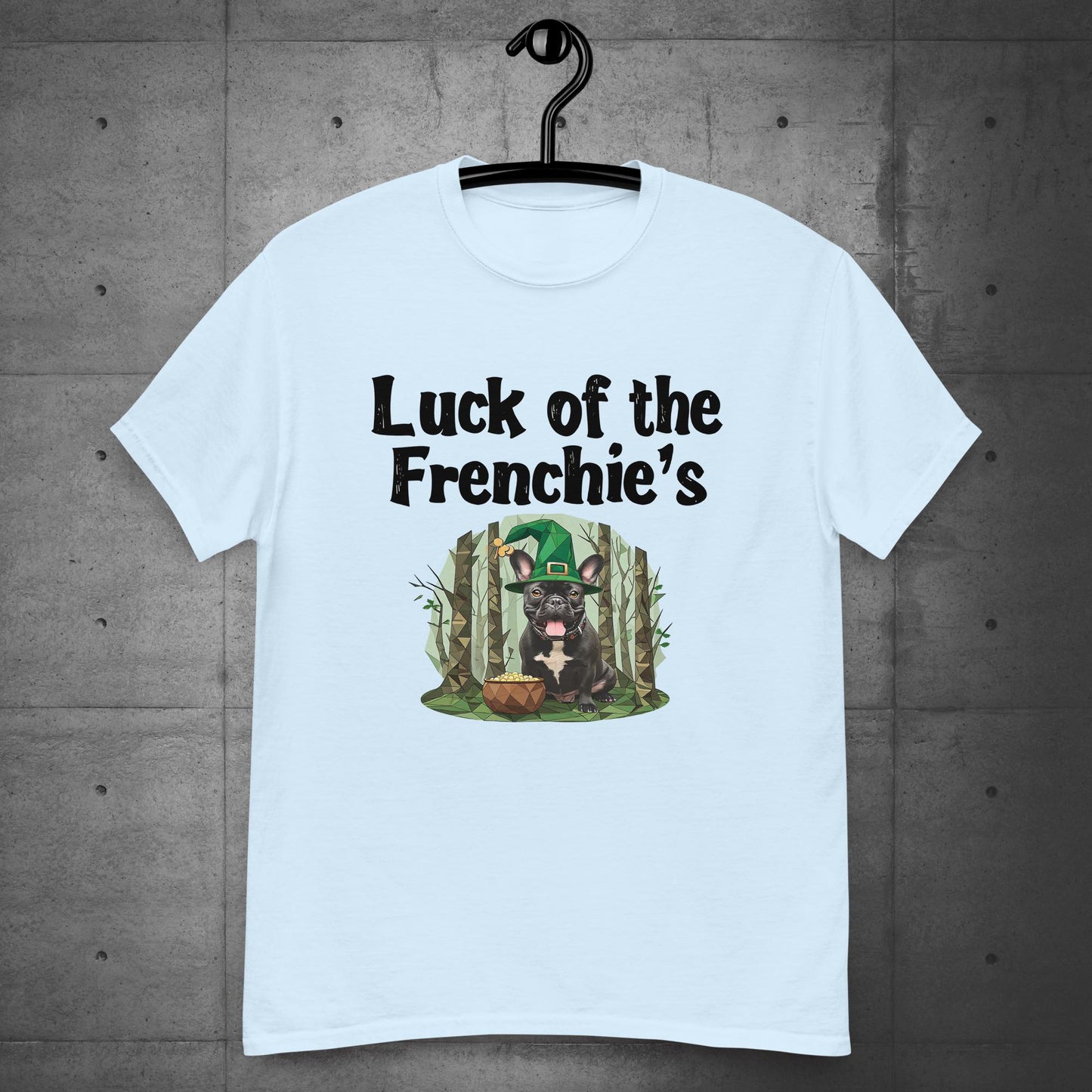 St. Pawtrick's Forest Frenchie Unisex T-shirt