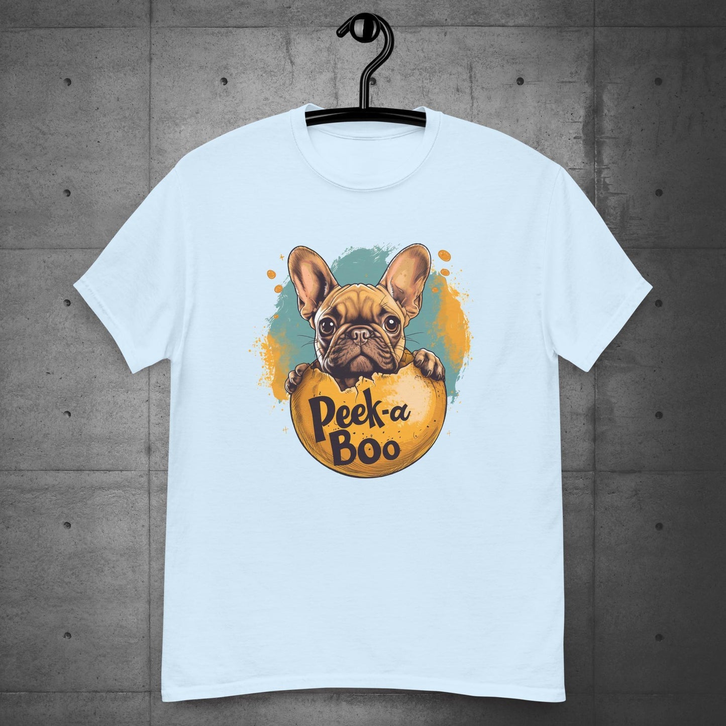 Peek-a-Boo Frenchie - Unisex T-Shirt - Frenchie Emporium