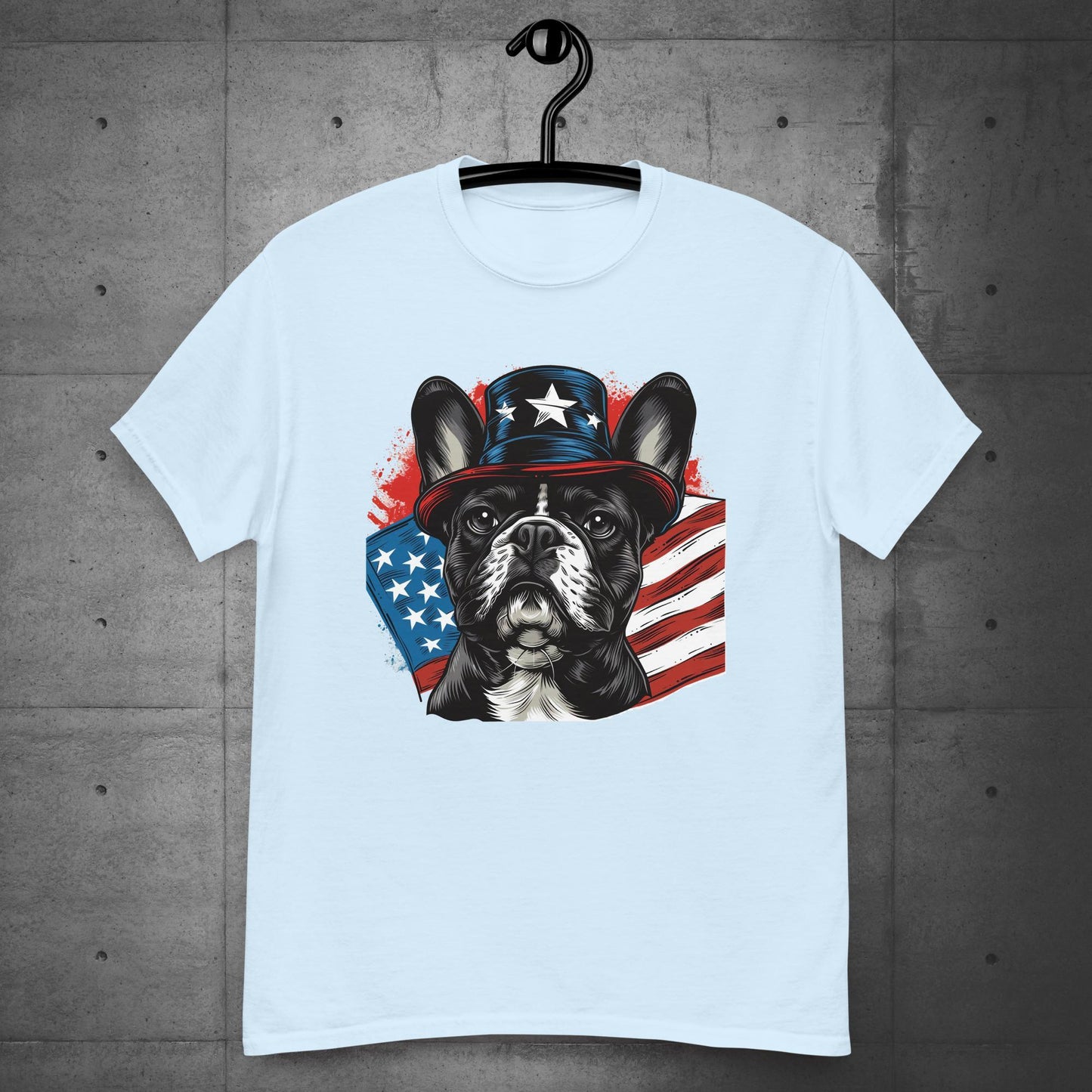 French Bulldog Patriot Unisex T-shirt - Frenchie Emporium