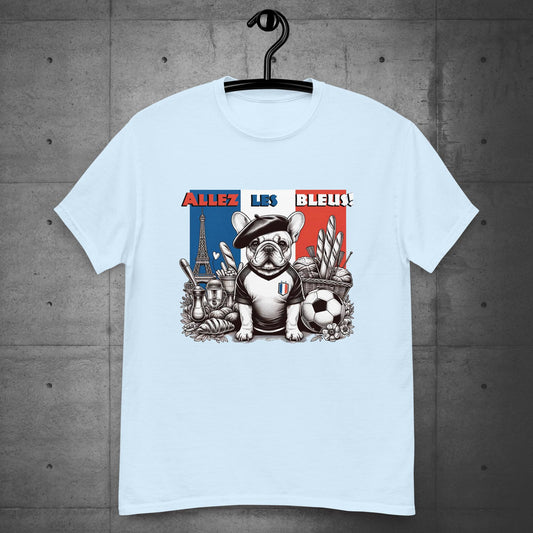 Frenchie Football France - Allez les Bleus! Unisex T-Shirt