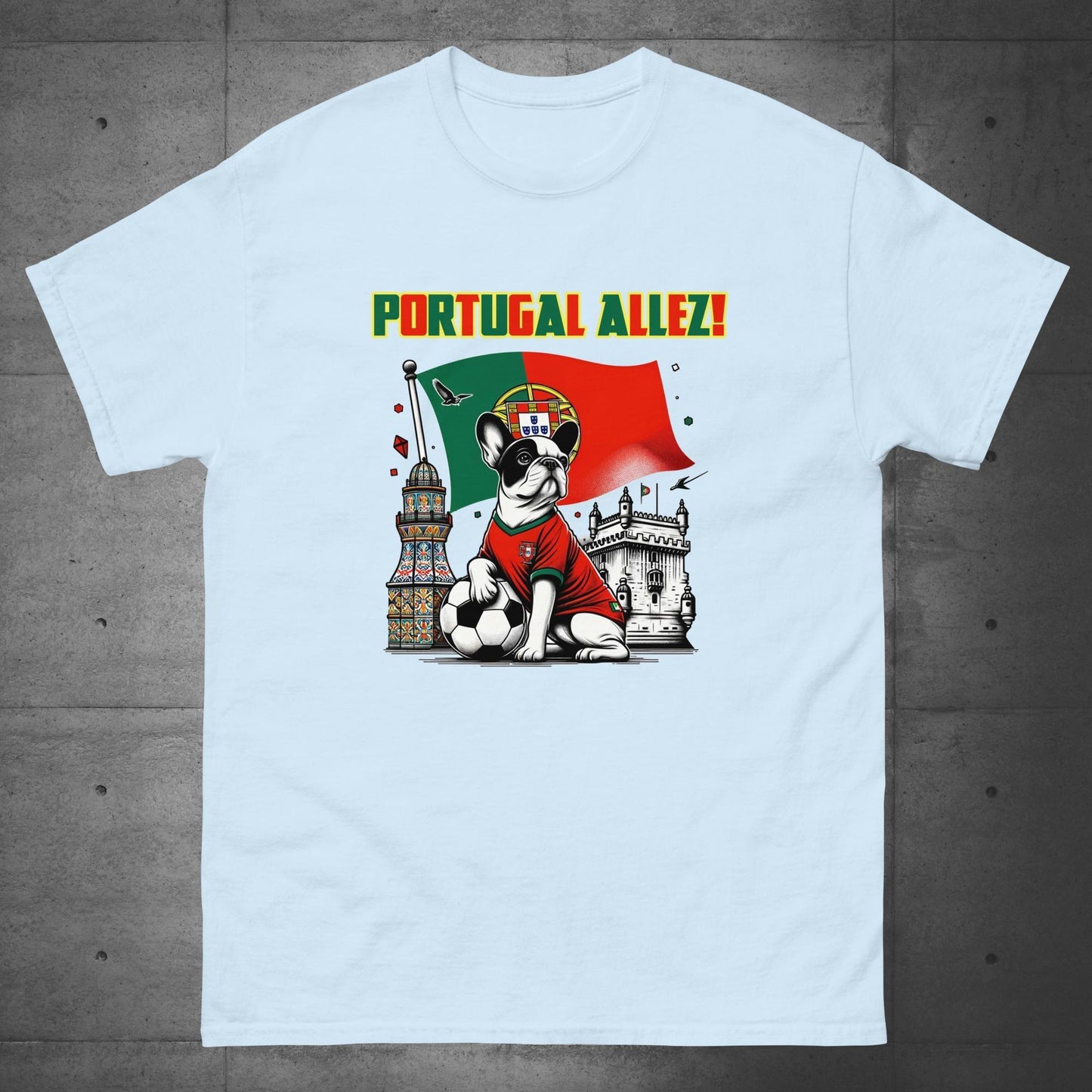 Frenchie Portugal Football Unisex T-Shirt - Frenchie Emporium