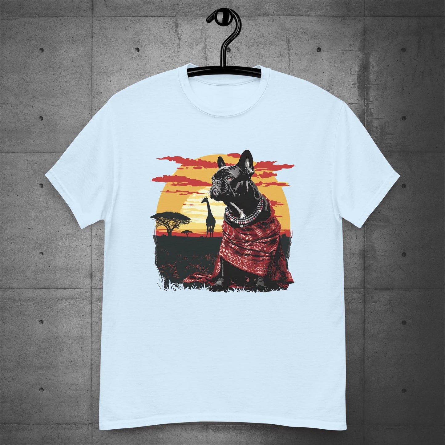 Authentic Serengeti Frenchie - Unisex T-Shirt - Frenchie Emporium