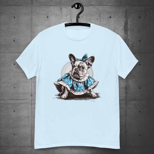 Alice in Wonderland Frenchie - Unisex T-Shirt - Frenchie Emporium