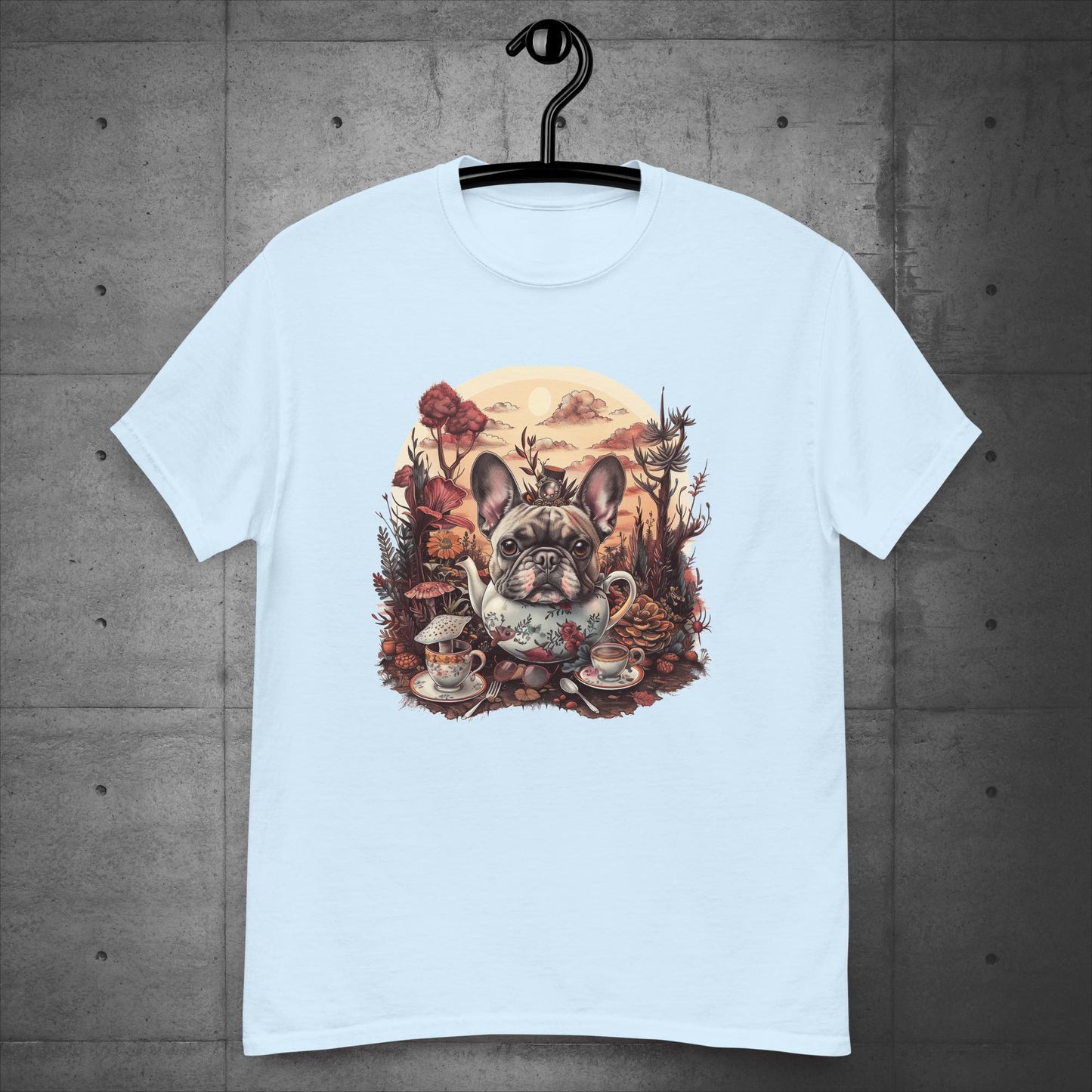 Tea Party Frenchie - Unisex T-Shirt - Frenchie Emporium