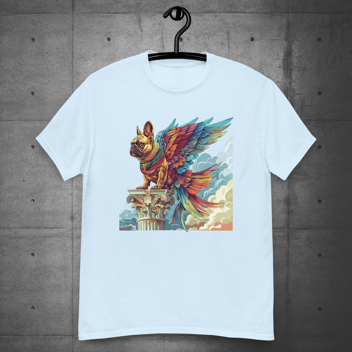 "Winged Guardian" Frenchie Unisex T-Shirt - Frenchie Emporium