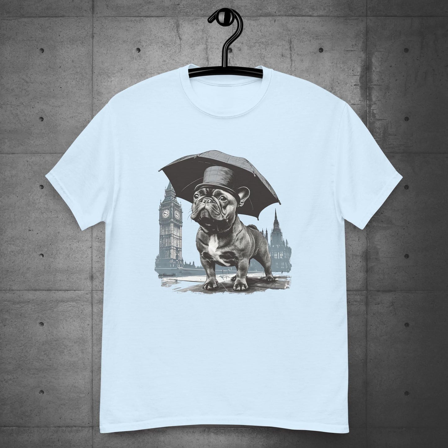 Paw-sitivly British Frenchie - Unisex T-Shirt - Frenchie Emporium