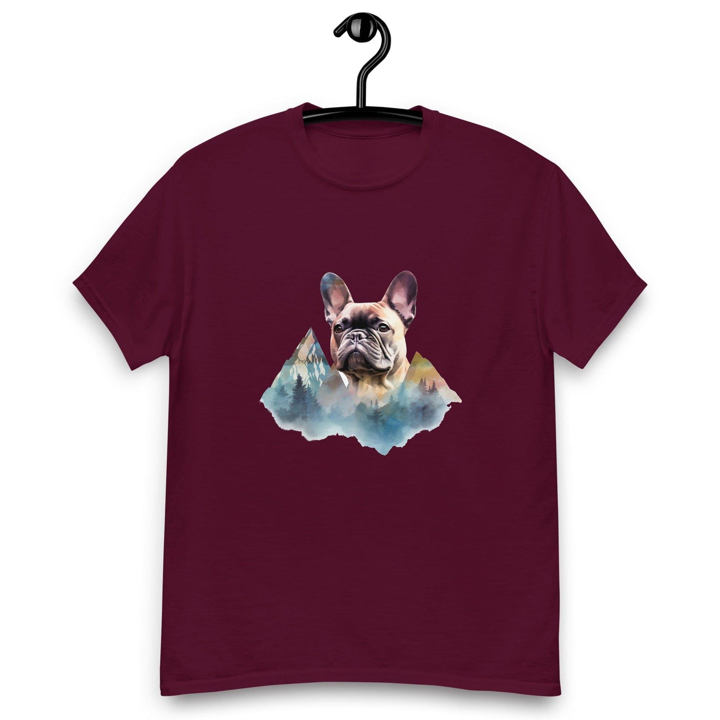 Peaks and Paws French Bulldog - Unisex T-Shirt - Frenchie Emporium