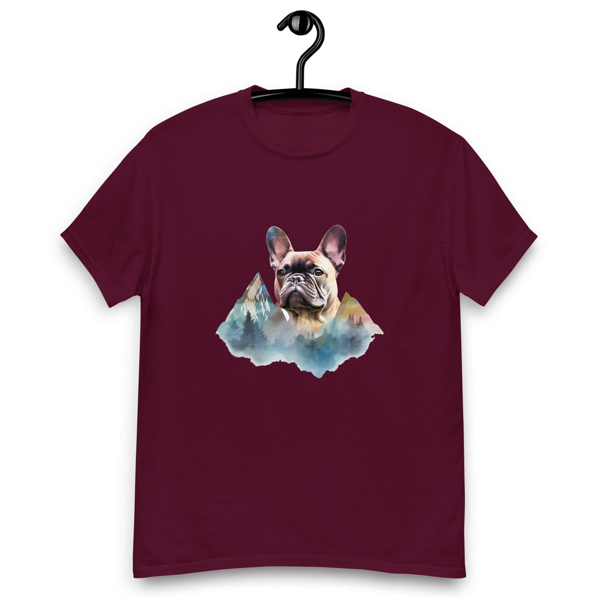 Peaks and Paws French Bulldog - Unisex T-Shirt - Frenchie Emporium