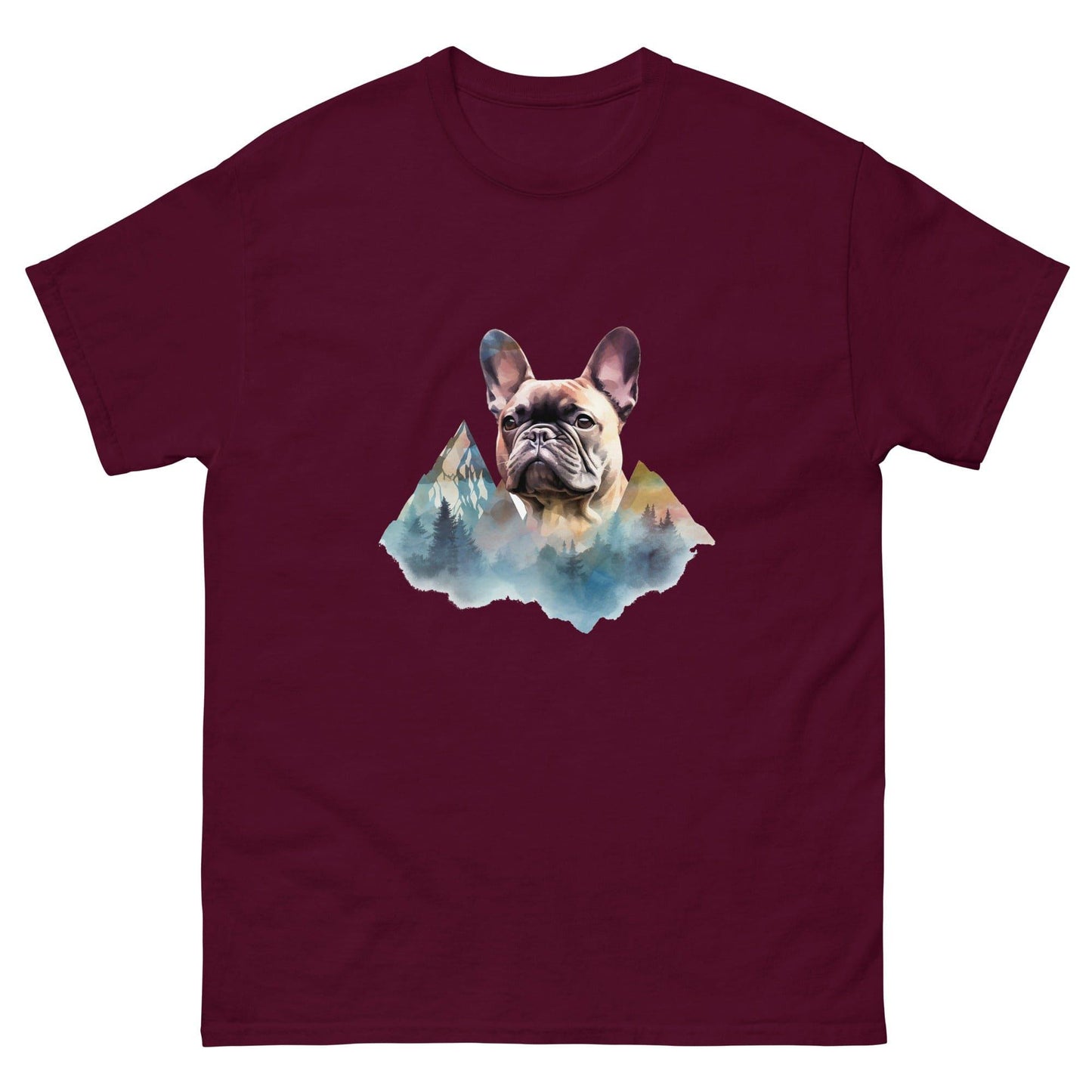 Peaks and Paws French Bulldog - Unisex T-Shirt - Frenchie Emporium