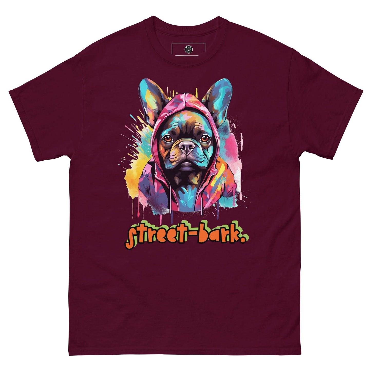 Street Bark Graffiti French Bulldog Unisex T-Shirt - Frenchie Emporium