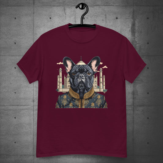 Majestic Taj Mahal Frenchie Unisex T-Shirt - Frenchie Emporium