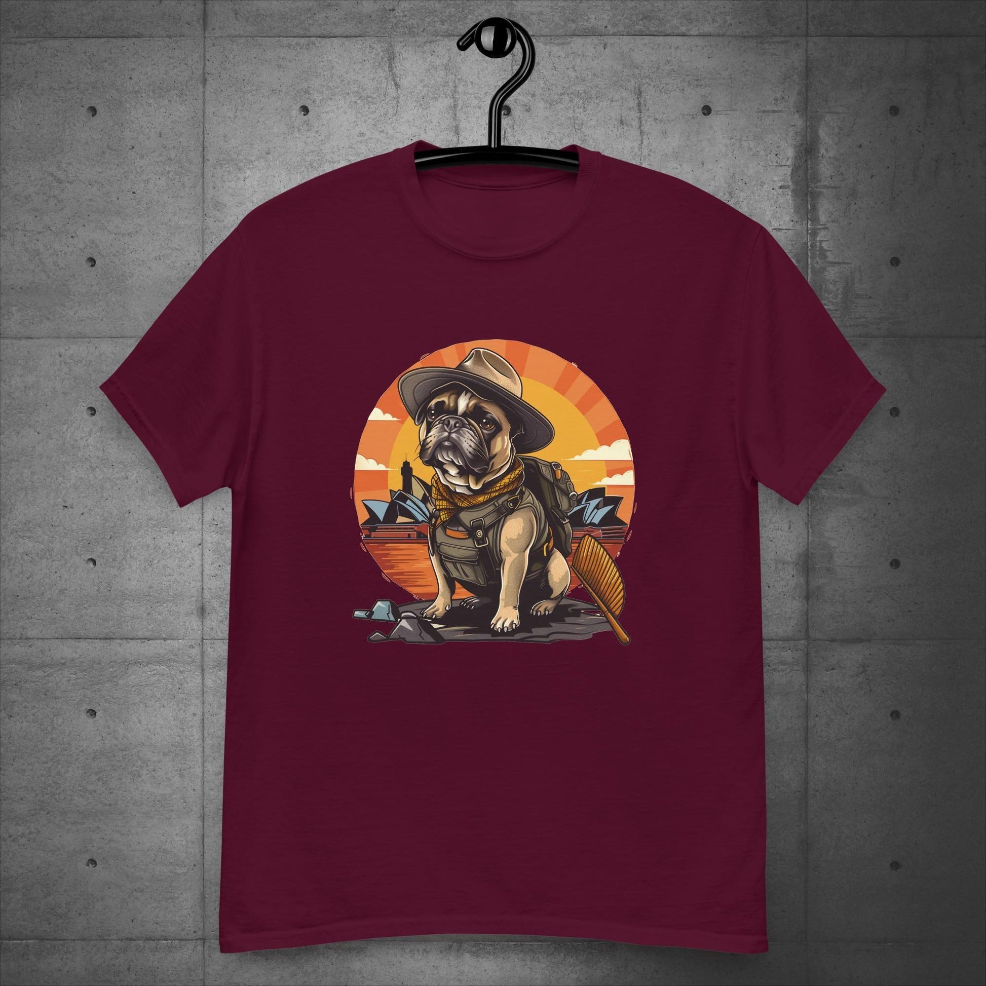 Australia Explorer Frenchie - Unisex T-Shirt - Frenchie Emporium