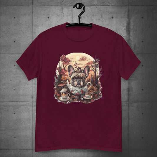 Tea Party Frenchie - Unisex T-Shirt - Frenchie Emporium