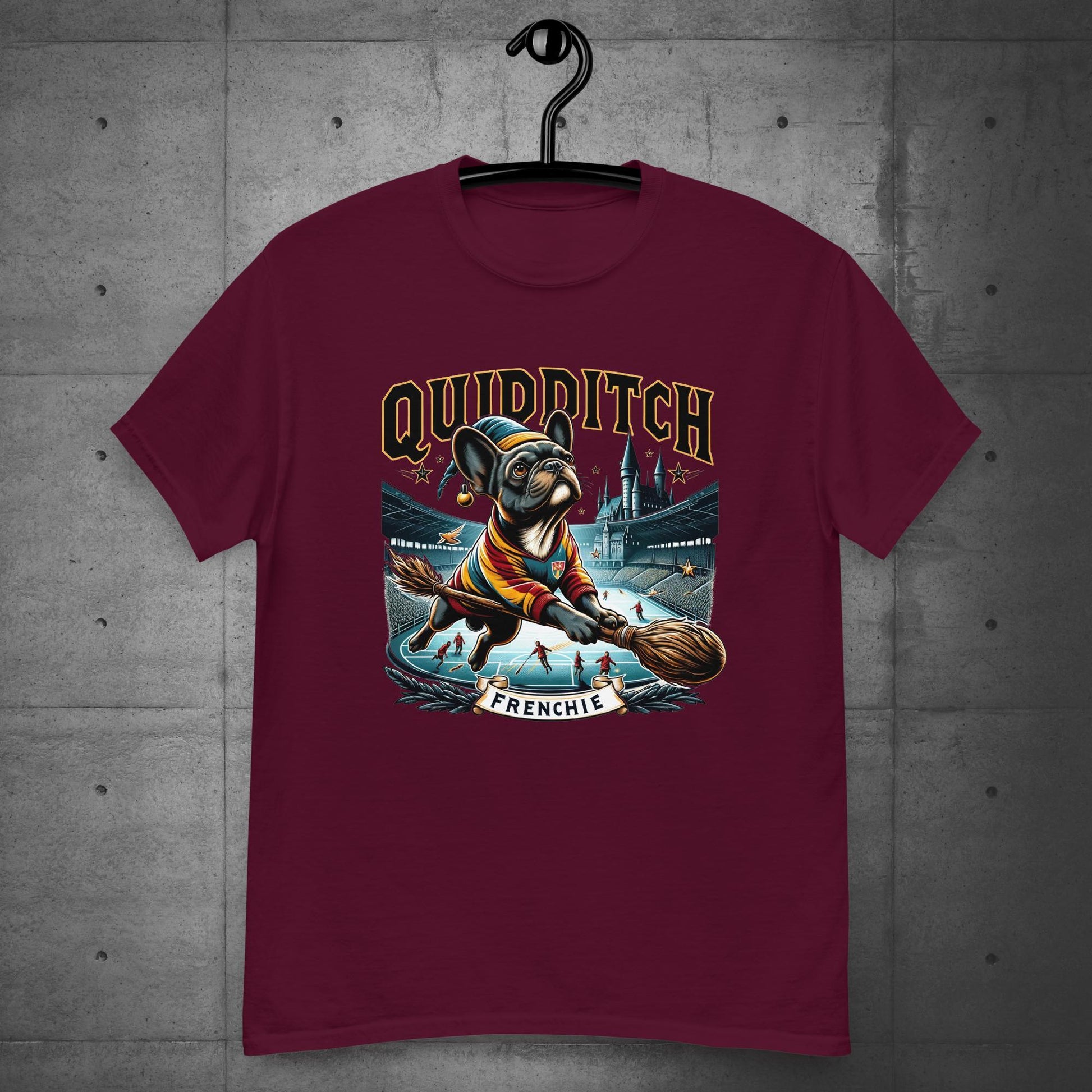 Unisex "Quidditch Frenchie" T-Shirt - Frenchie Emporium
