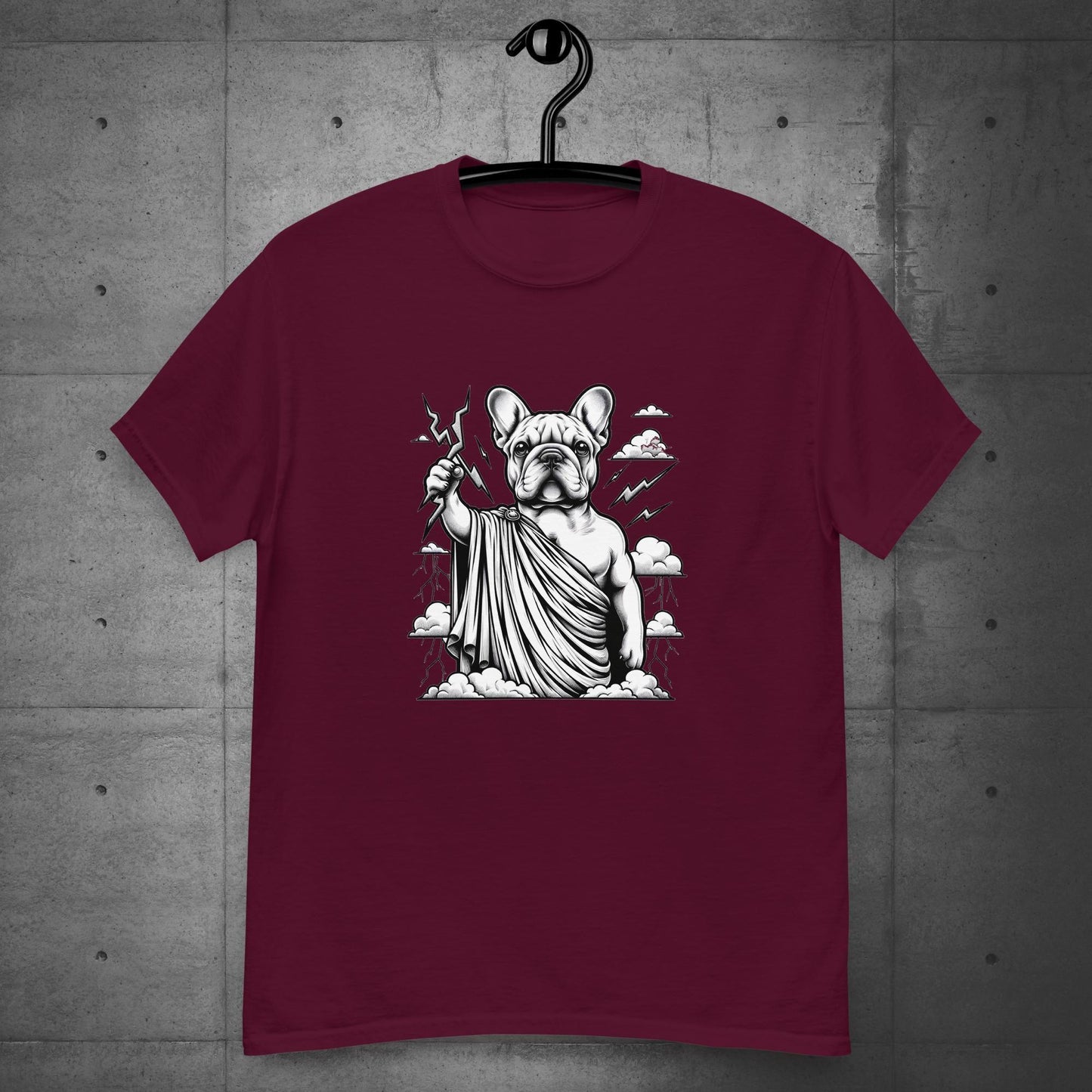 "Thunderbolt Majesty" Zeus Frenchie - Unisex T-Shirt - Frenchie Emporium