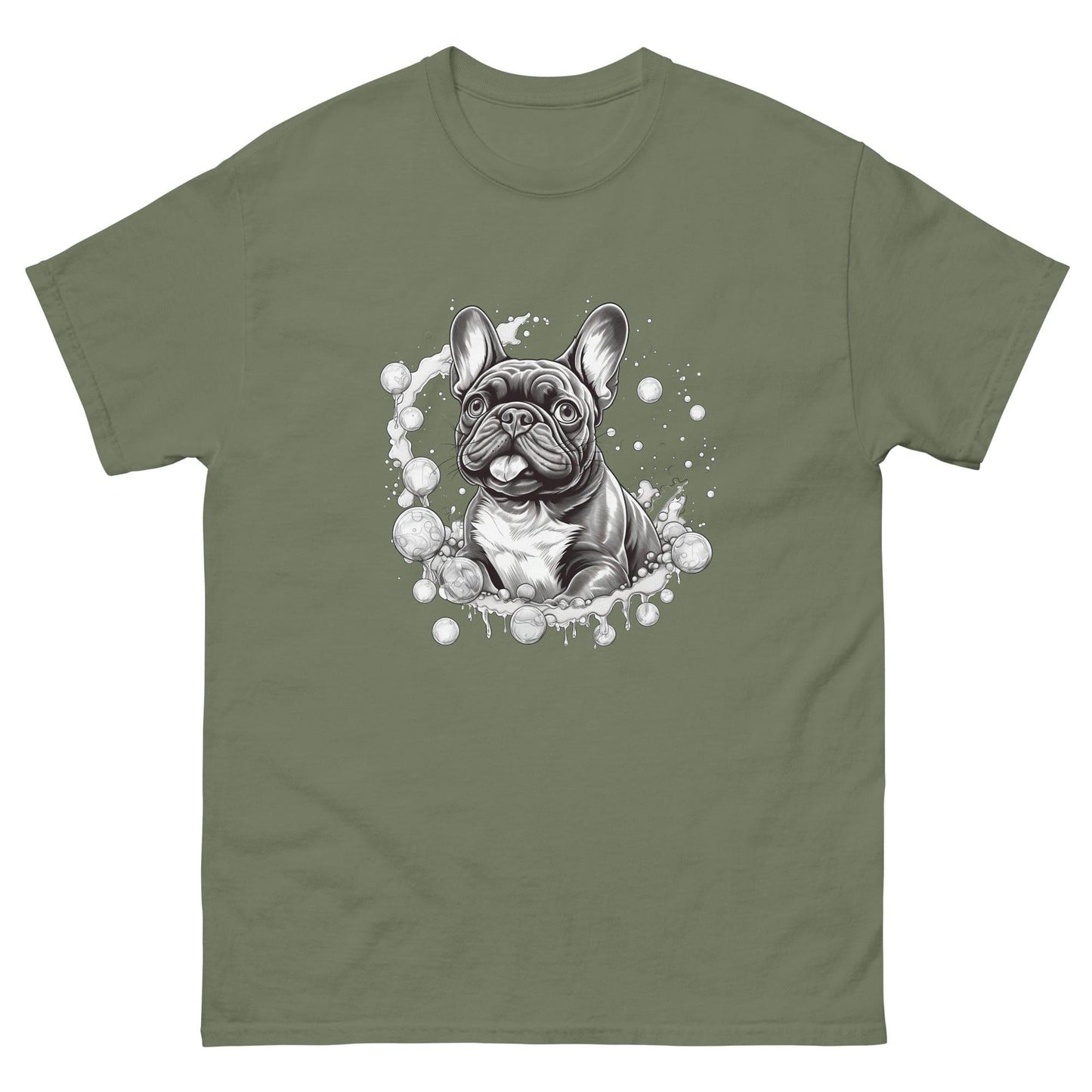 Bubbles French Bulldog - Unisex T-Shirt - Frenchie Emporium
