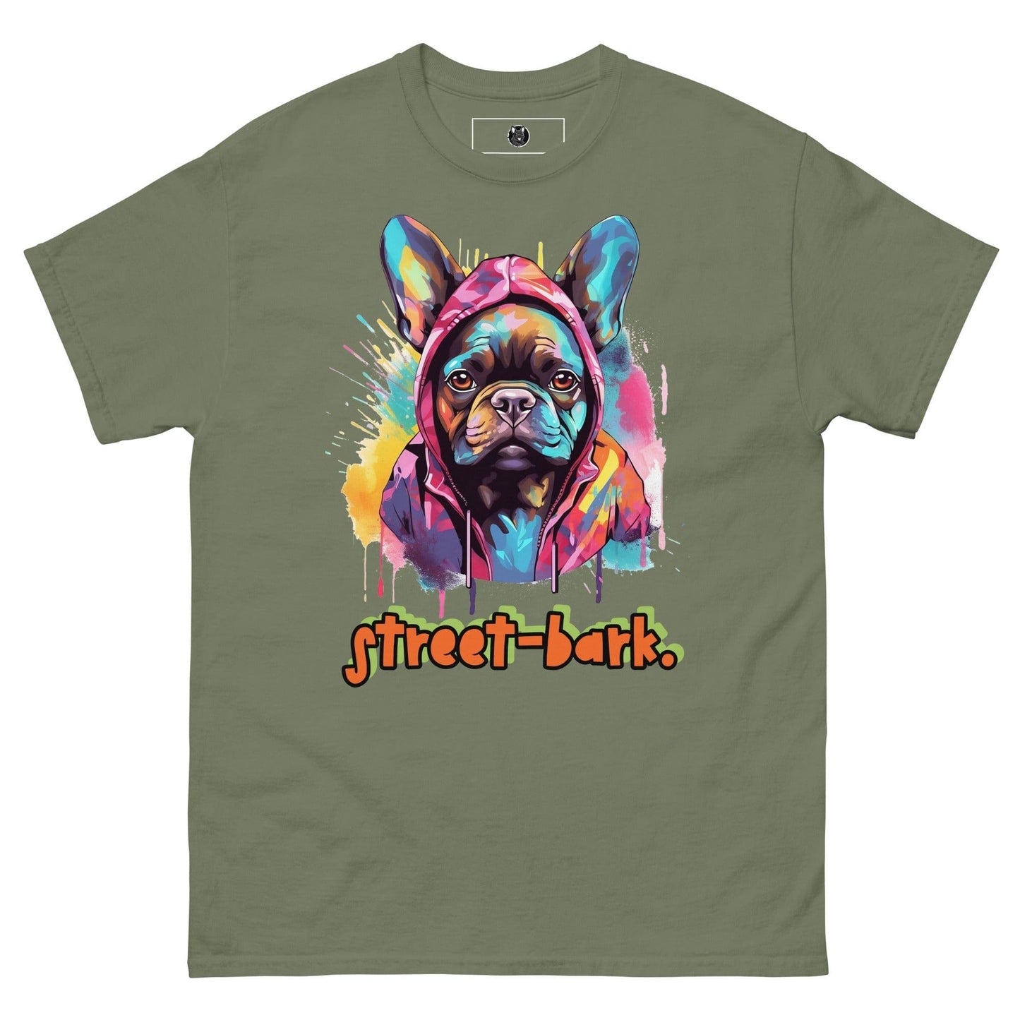 Street Bark Graffiti French Bulldog Unisex T-Shirt - Frenchie Emporium