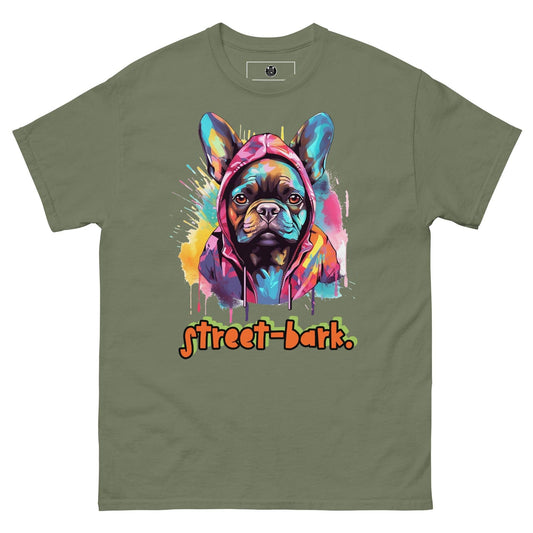 Street Bark Graffiti French Bulldog Unisex T-Shirt - Frenchie Emporium