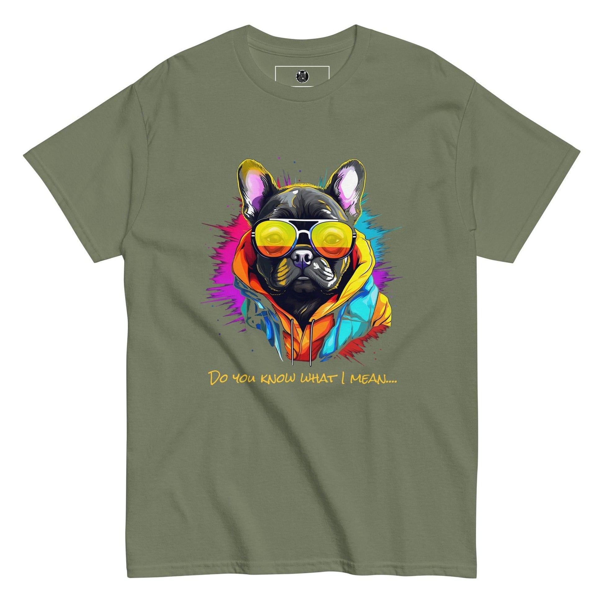 French "Mancunian" Bulldog - Unisex t-shirt - Frenchie Emporium