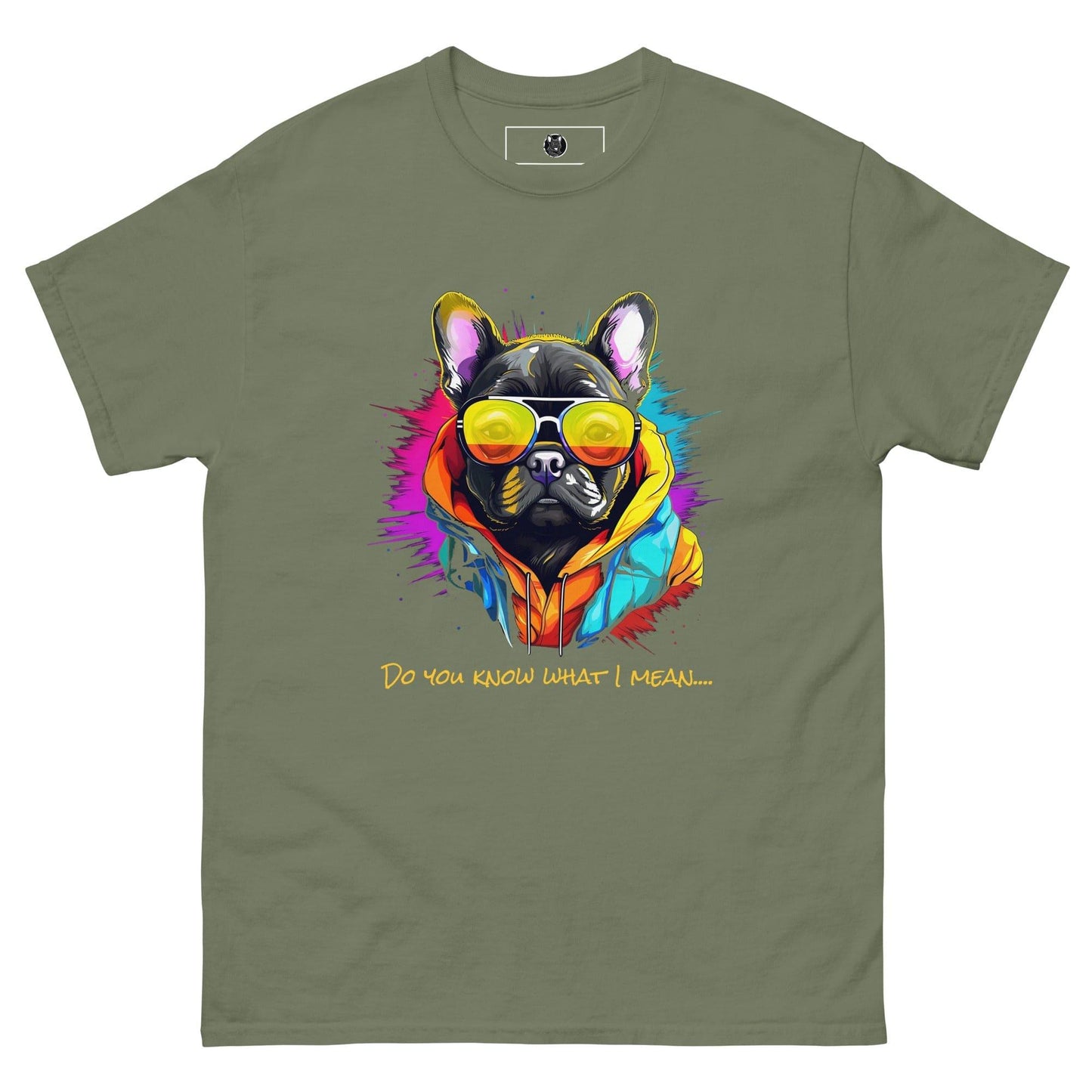 French "Mancunian" Bulldog - Unisex t-shirt - Frenchie Emporium