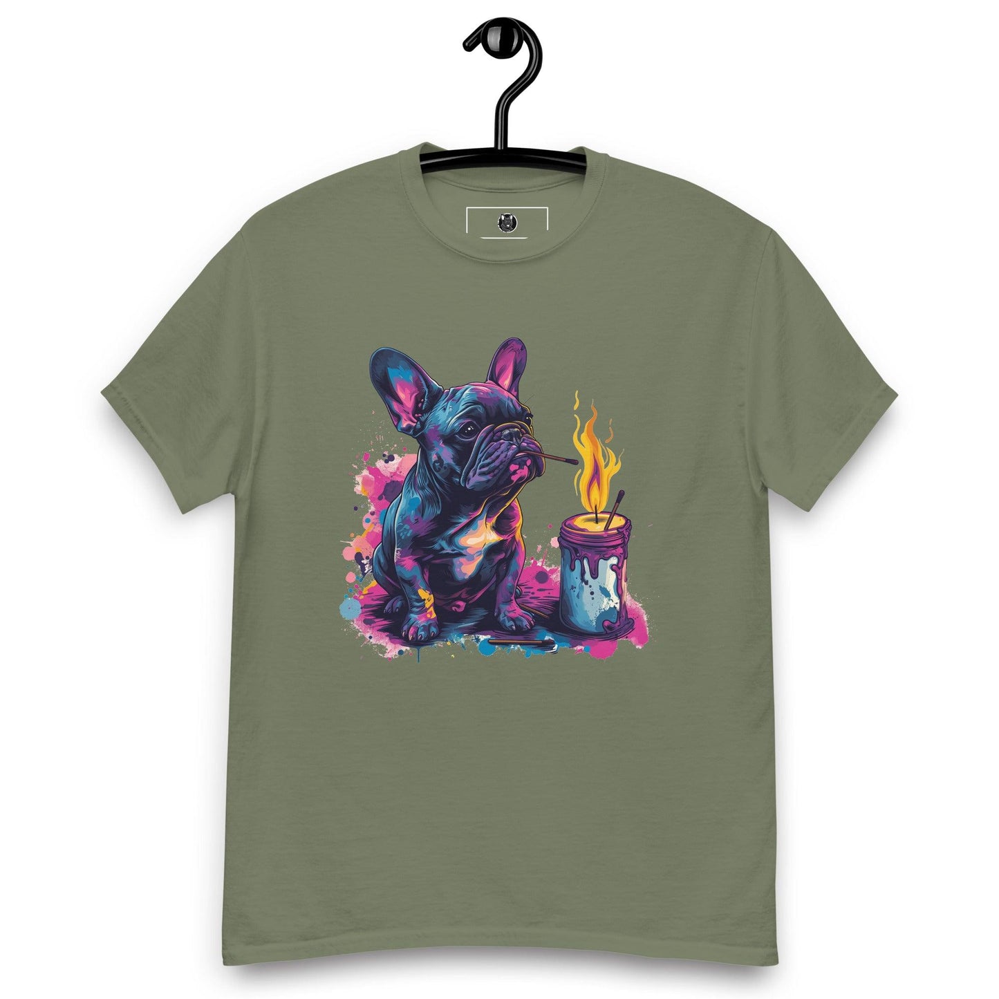 "Light My Fire French Bulldog" - Unisex T-Shirt - Frenchie Emporium