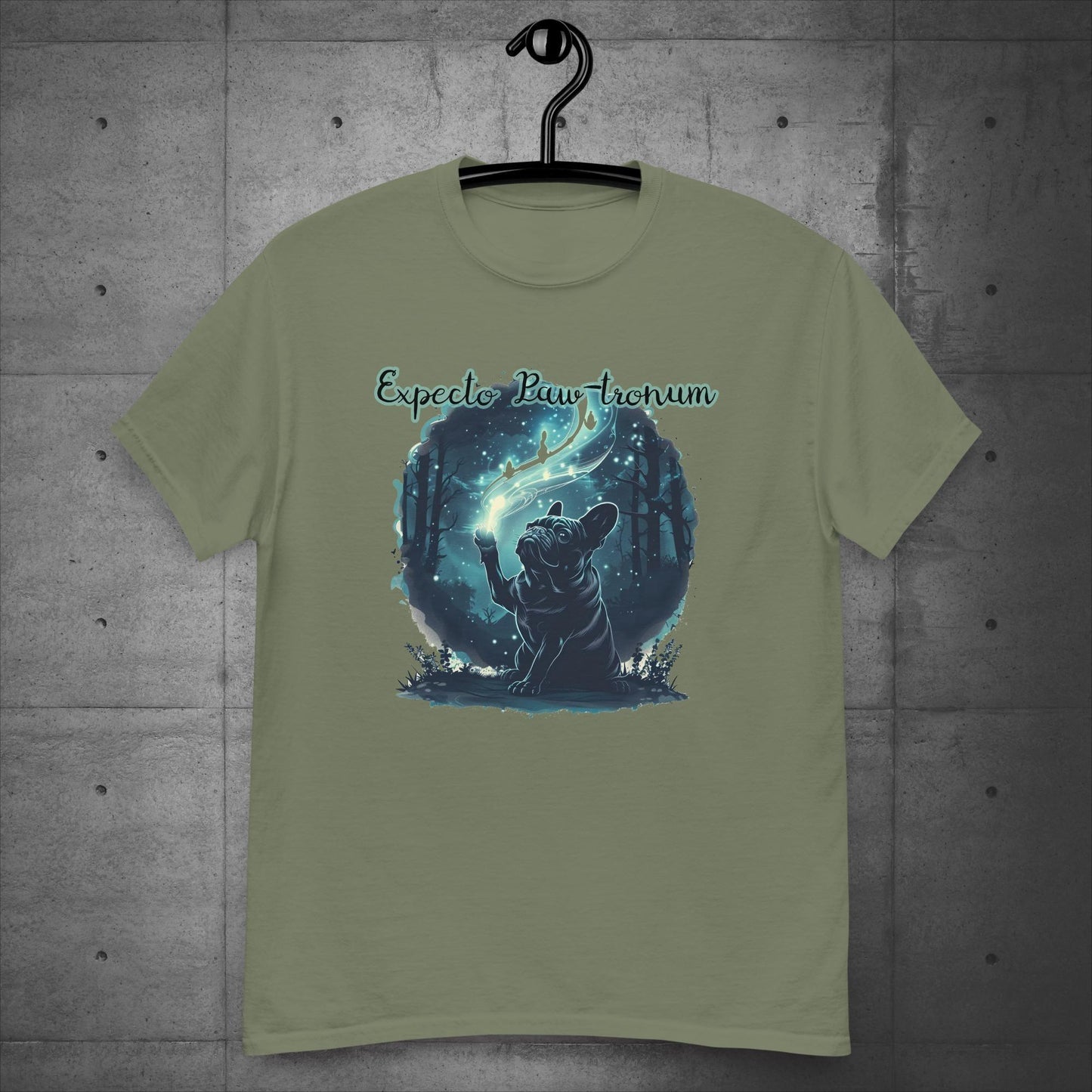 Unisex Frenchie "Expecto Paw-tronum" T-Shirt - Frenchie Emporium