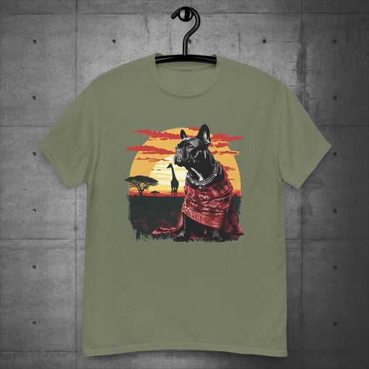 Authentic Serengeti Frenchie - Unisex T-Shirt - Frenchie Emporium