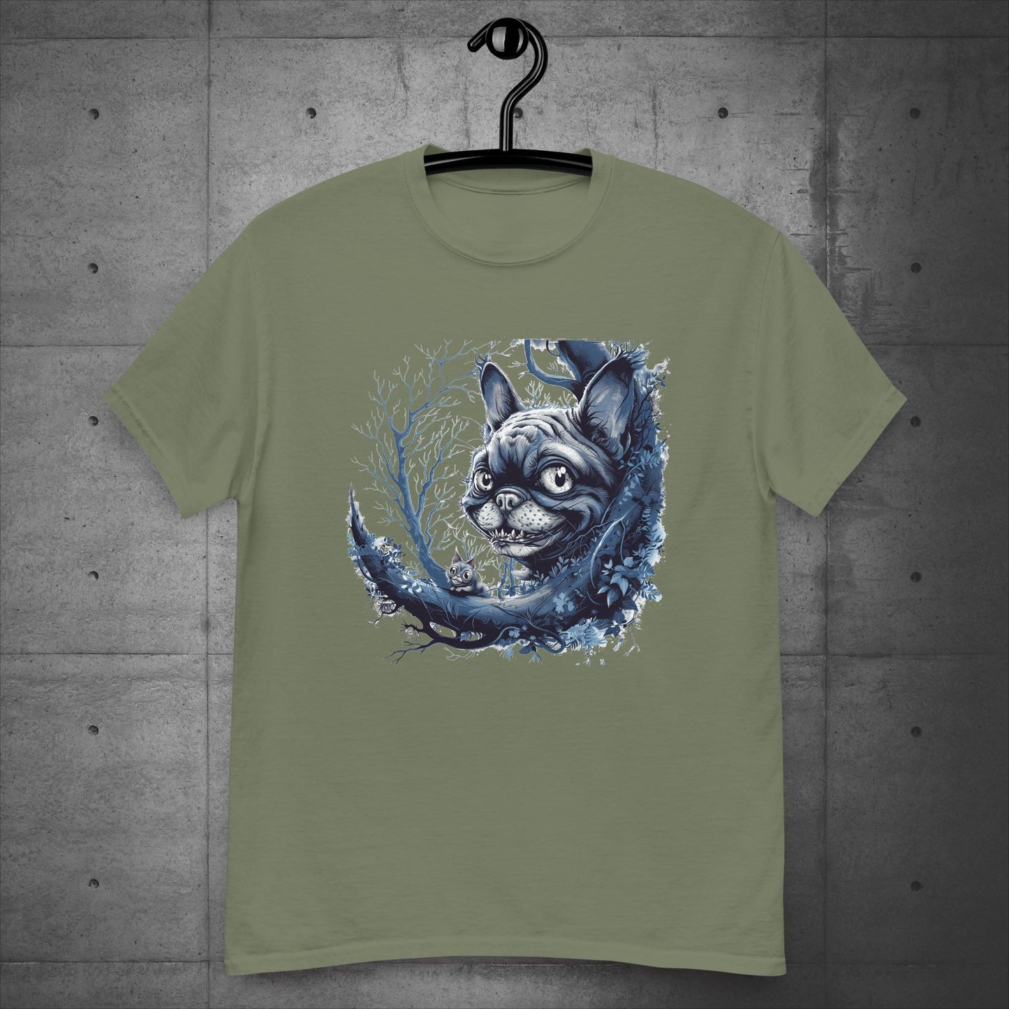Frenchie Cheshire Cat - Unisex T-Shirt - Frenchie Emporium