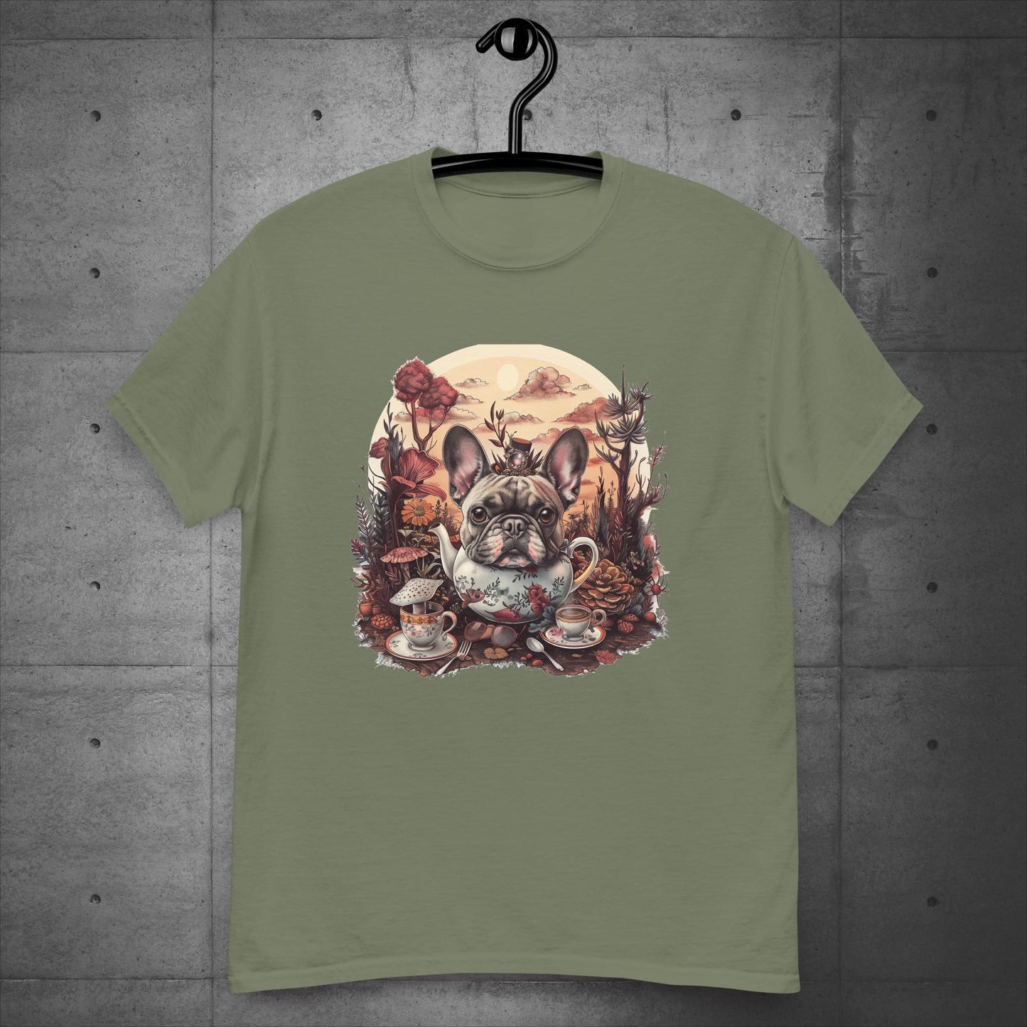 Tea Party Frenchie - Unisex T-Shirt - Frenchie Emporium